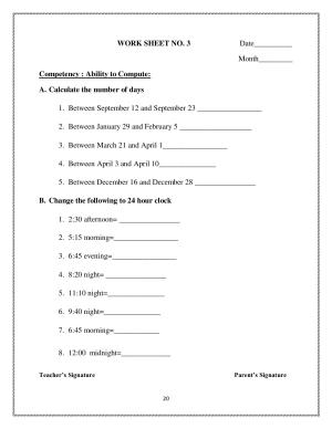 Worksheet for Class 4 Maths Tick Tick Tick Assignment 3