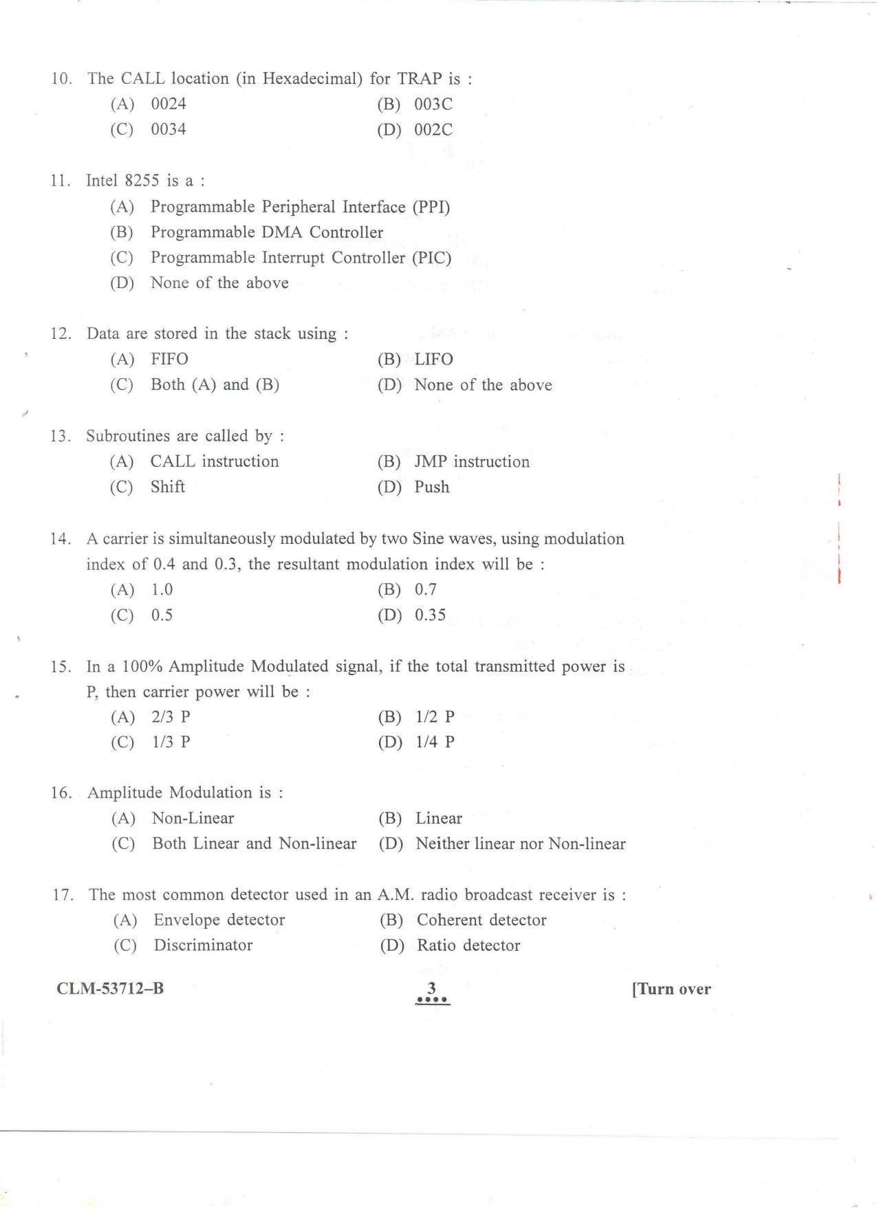 KUET 2023 M.Sc.Electronics Question Paper - Page 50