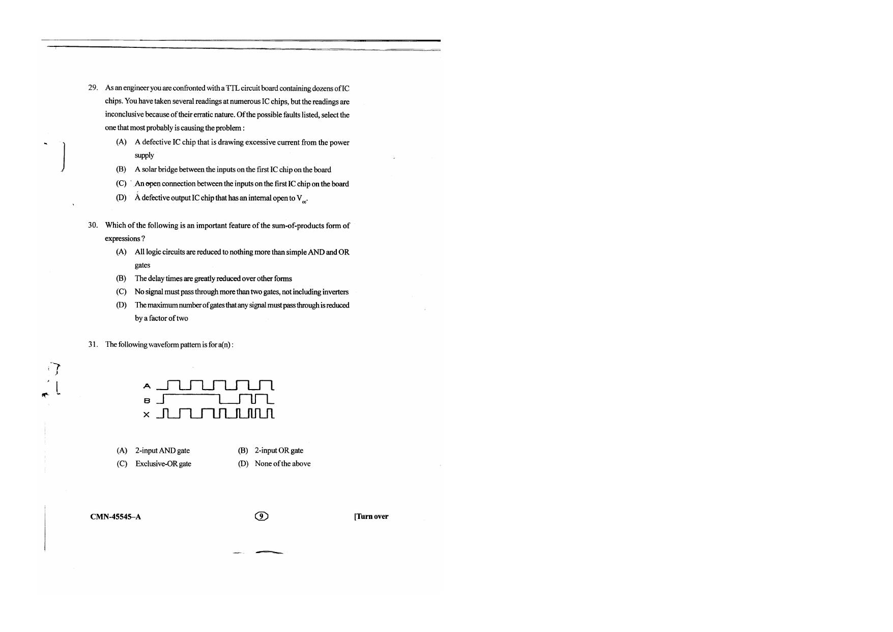 KUET 2023 M.Sc.Electronics Question Paper - Page 65