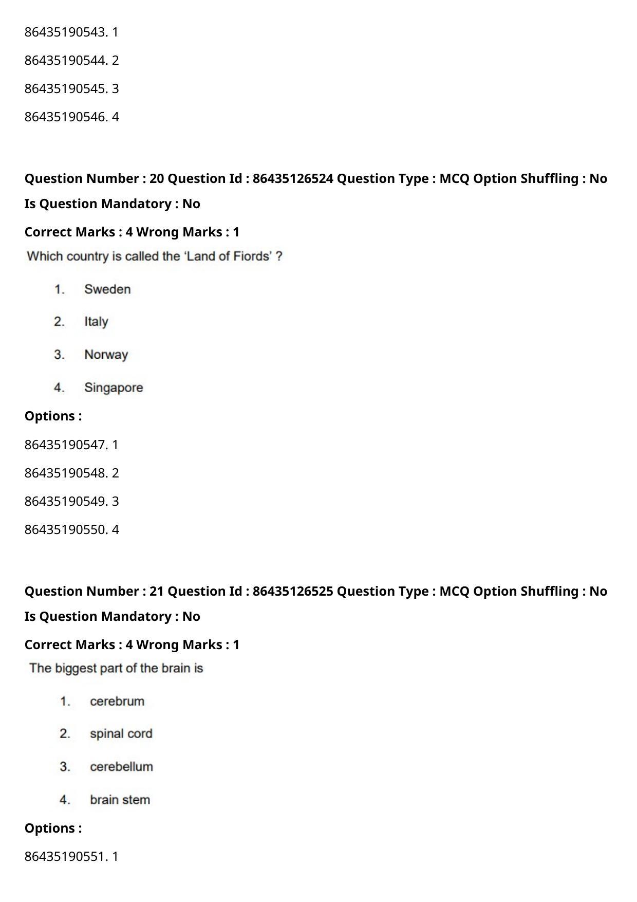 CUET PG 2021 PGQP13 Question Paper - Page 12