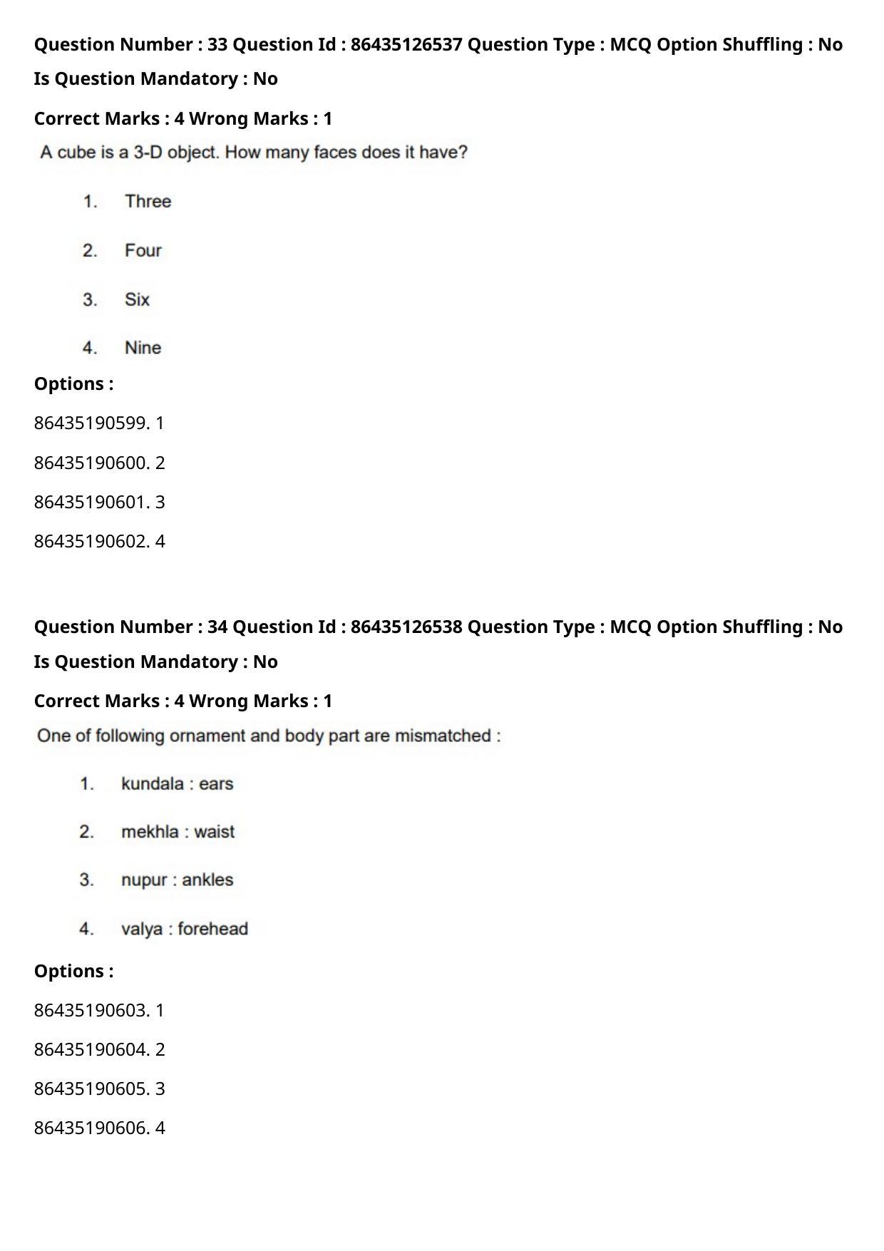 CUET PG 2021 PGQP13 Question Paper - Page 19