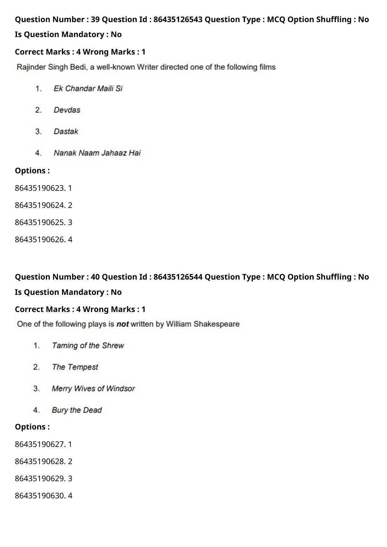 CUET PG 2021 PGQP13 Question Paper - Page 22