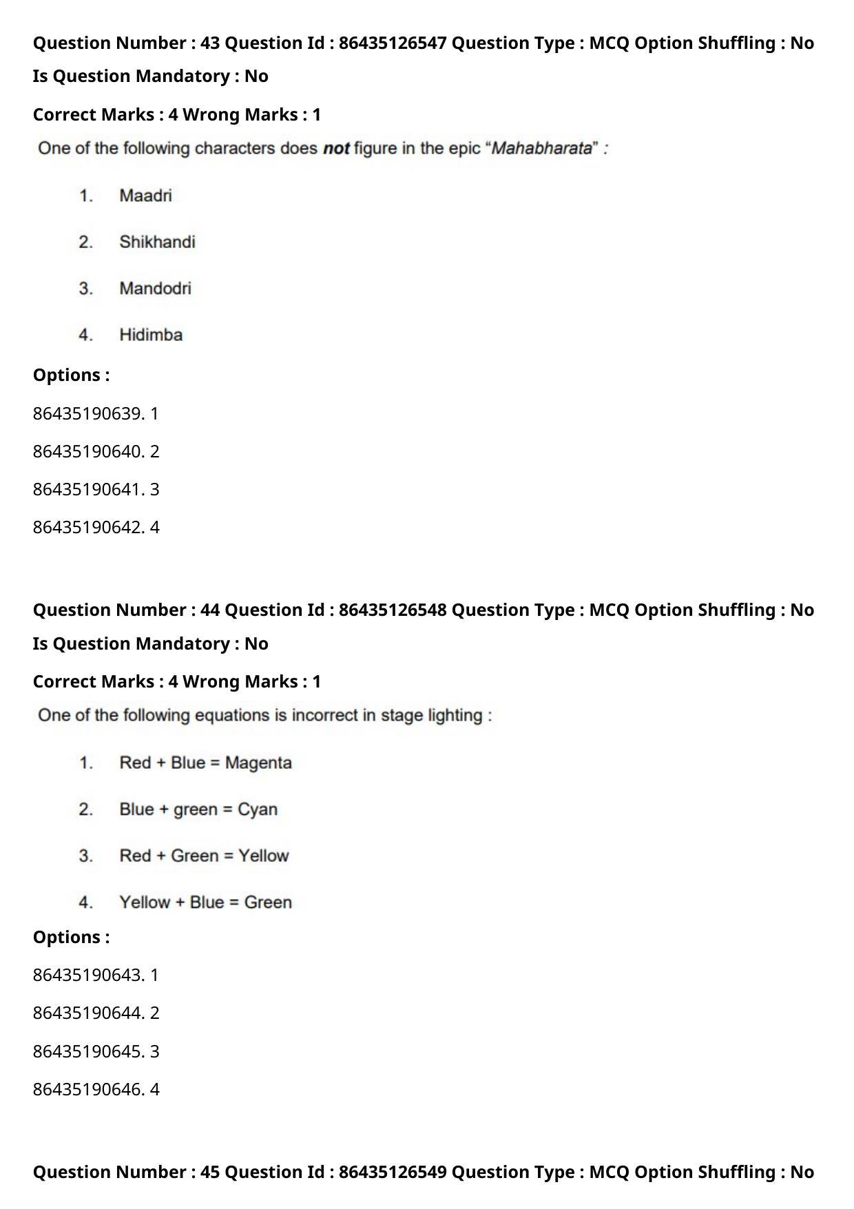CUET PG 2021 PGQP13 Question Paper - Page 24
