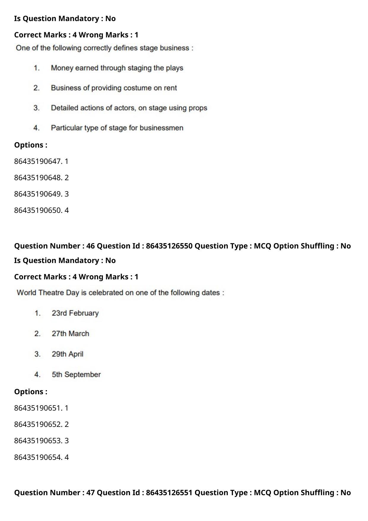 CUET PG 2021 PGQP13 Question Paper - Page 25