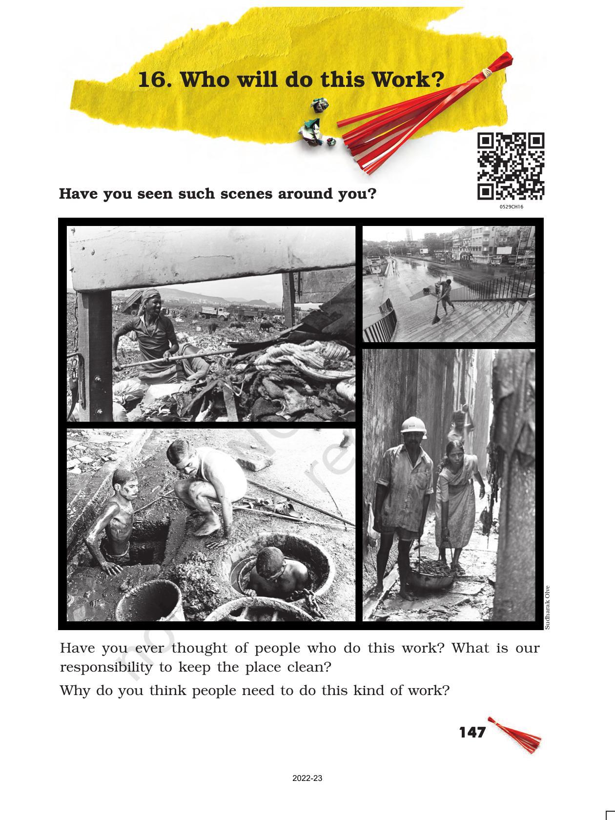 NCERT Book for Class 5 EVS Chapter 16 Who will do this Work? - Page 1
