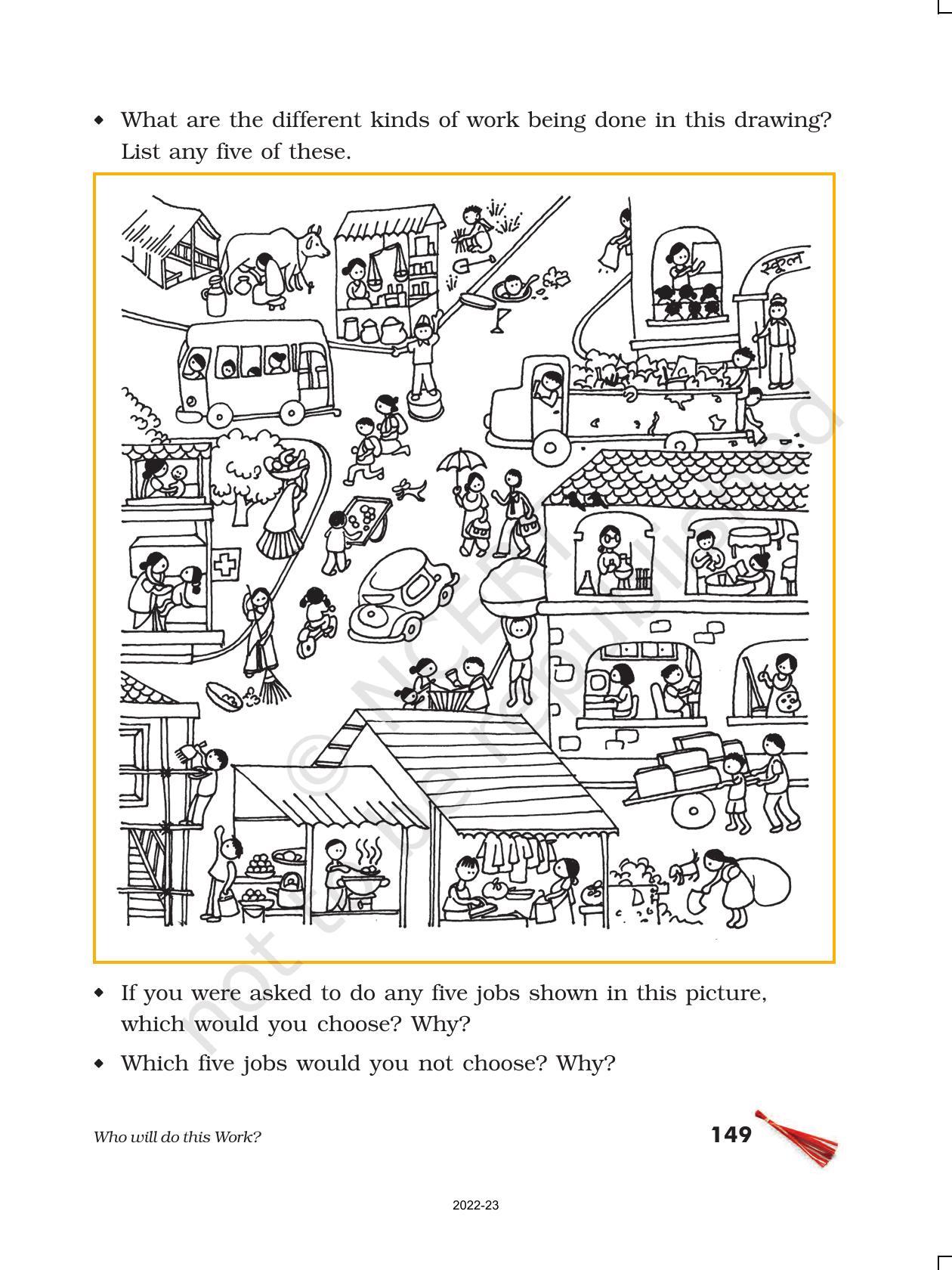NCERT Book for Class 5 EVS Chapter 16 Who will do this Work? - Page 3