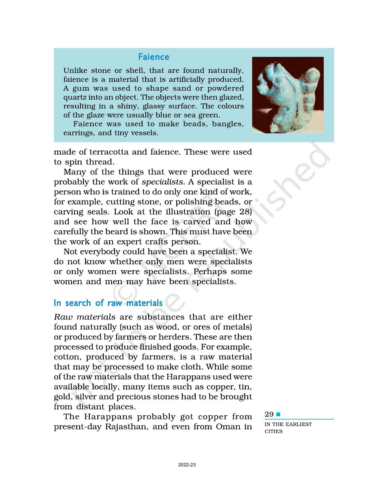 NCERT Book for Class 6 Social Science(History) : Chapter 3-From Gathering to Growing Food - Page 6