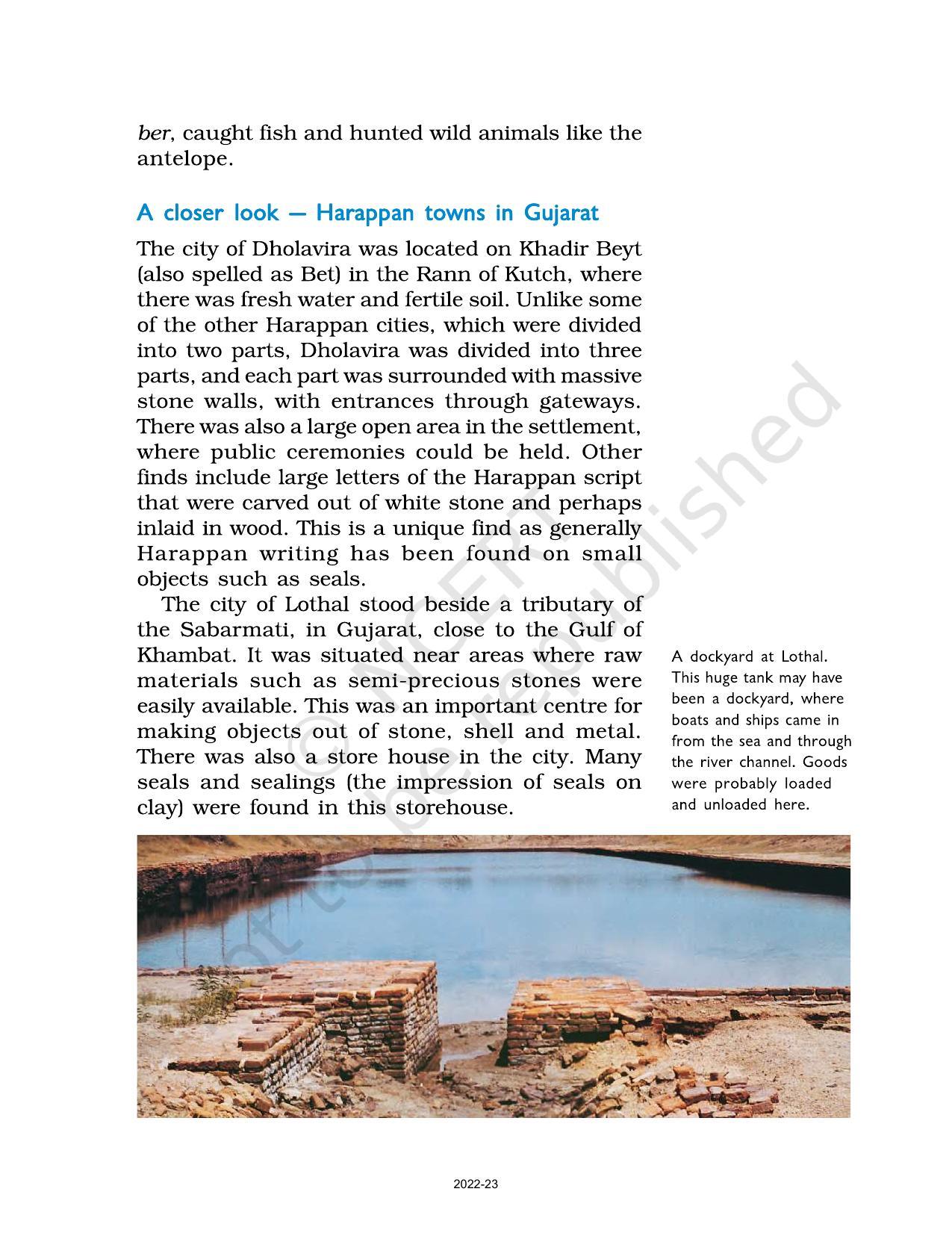 NCERT Book for Class 6 Social Science(History) : Chapter 3-From Gathering to Growing Food - Page 8