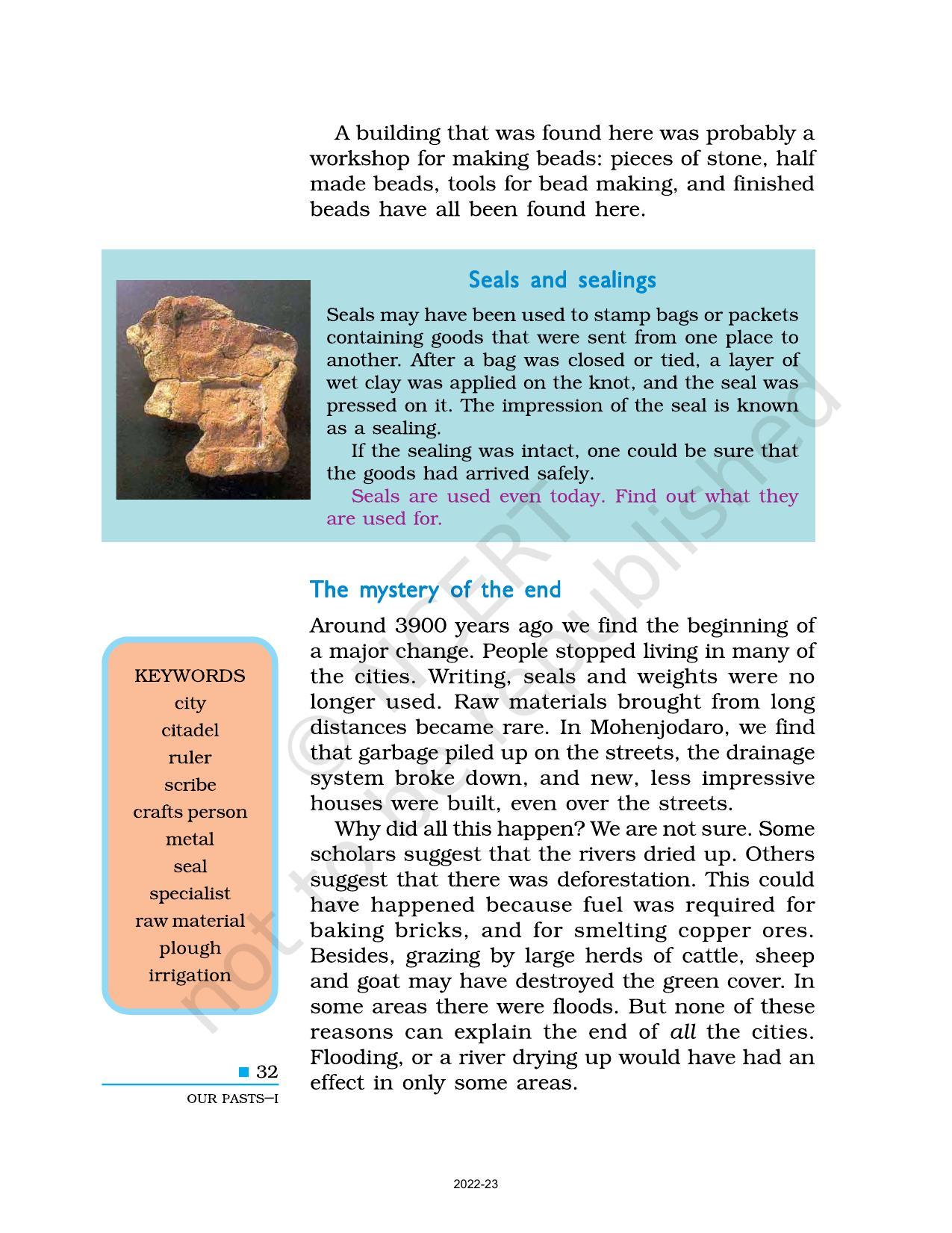 NCERT Book for Class 6 Social Science(History) : Chapter 3-From Gathering to Growing Food - Page 9