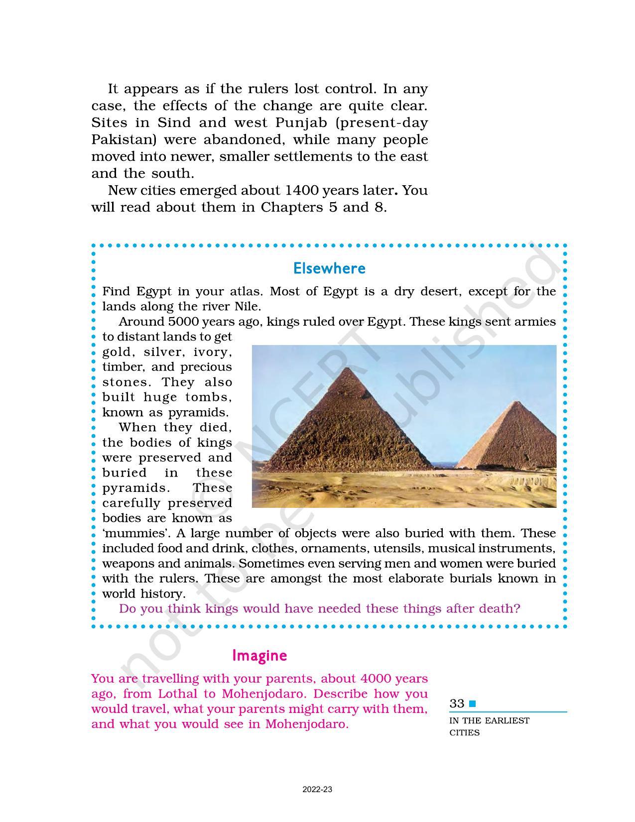 NCERT Book for Class 6 Social Science(History) : Chapter 3-From Gathering to Growing Food - Page 10