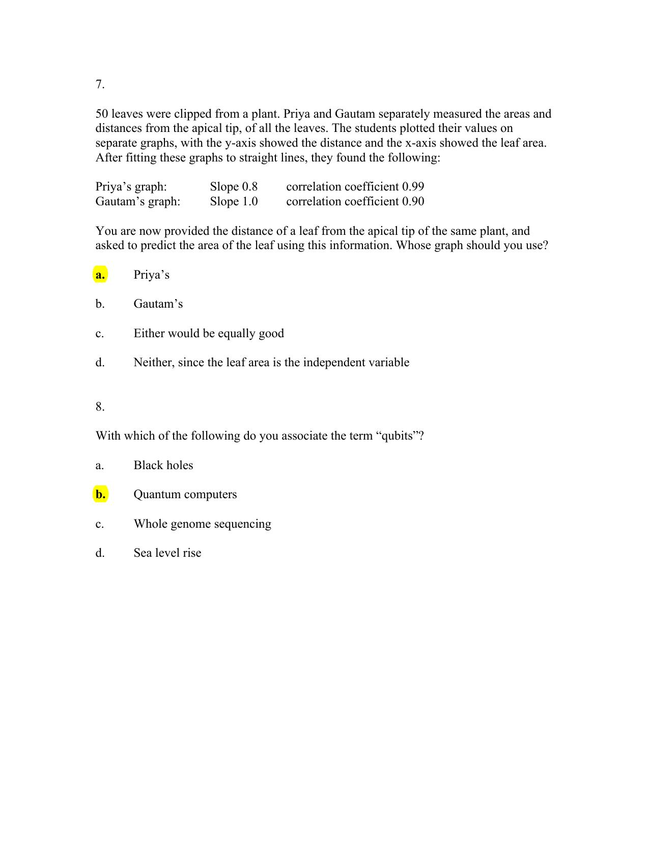 JGEEBILS Biology Question Paper 2020 - Page 3