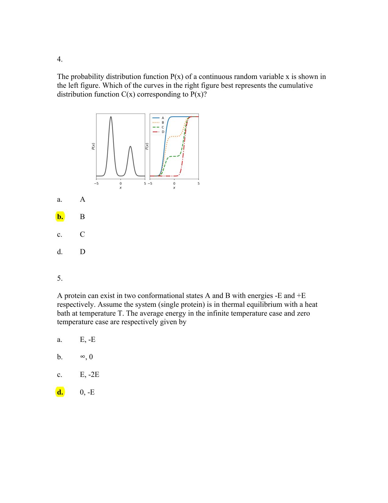 JGEEBILS Biology Question Paper 2020 - Page 8