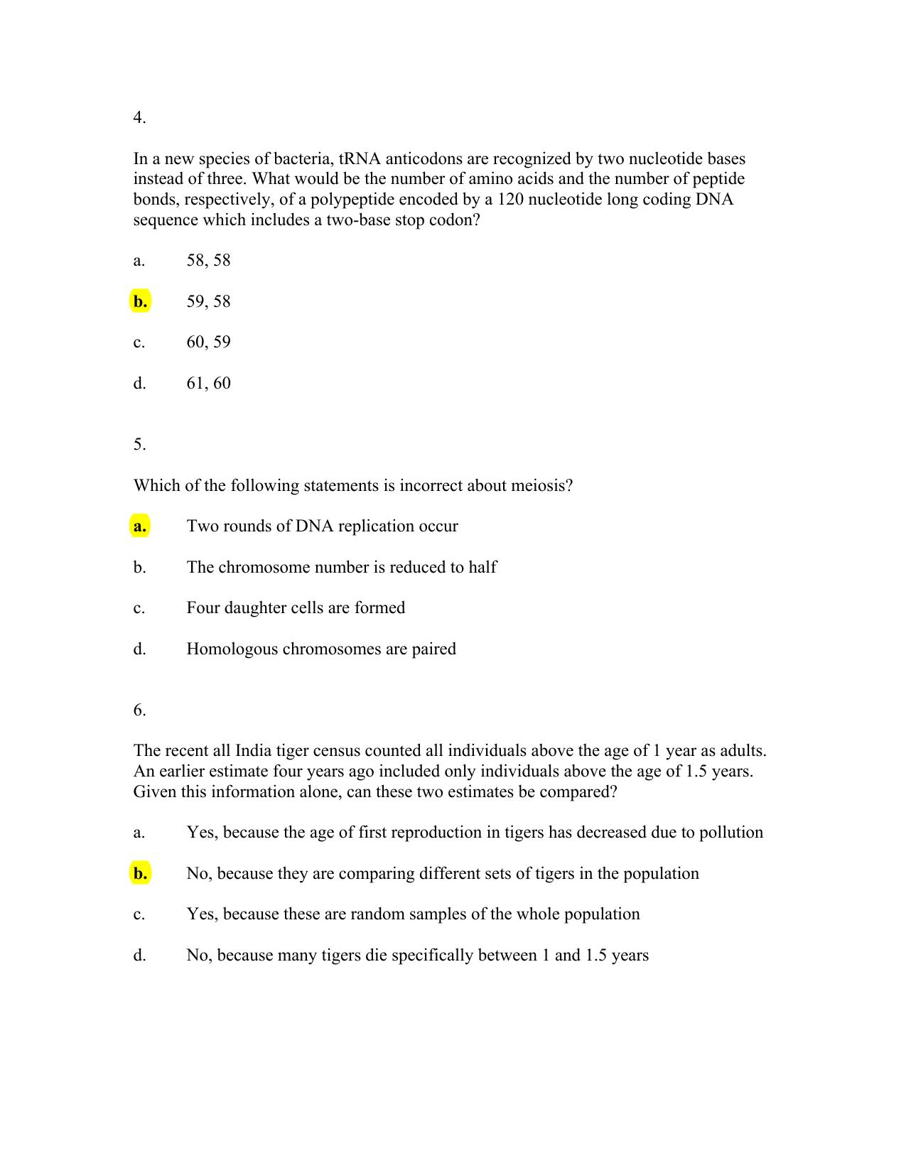JGEEBILS Biology Question Paper 2020 - Page 20