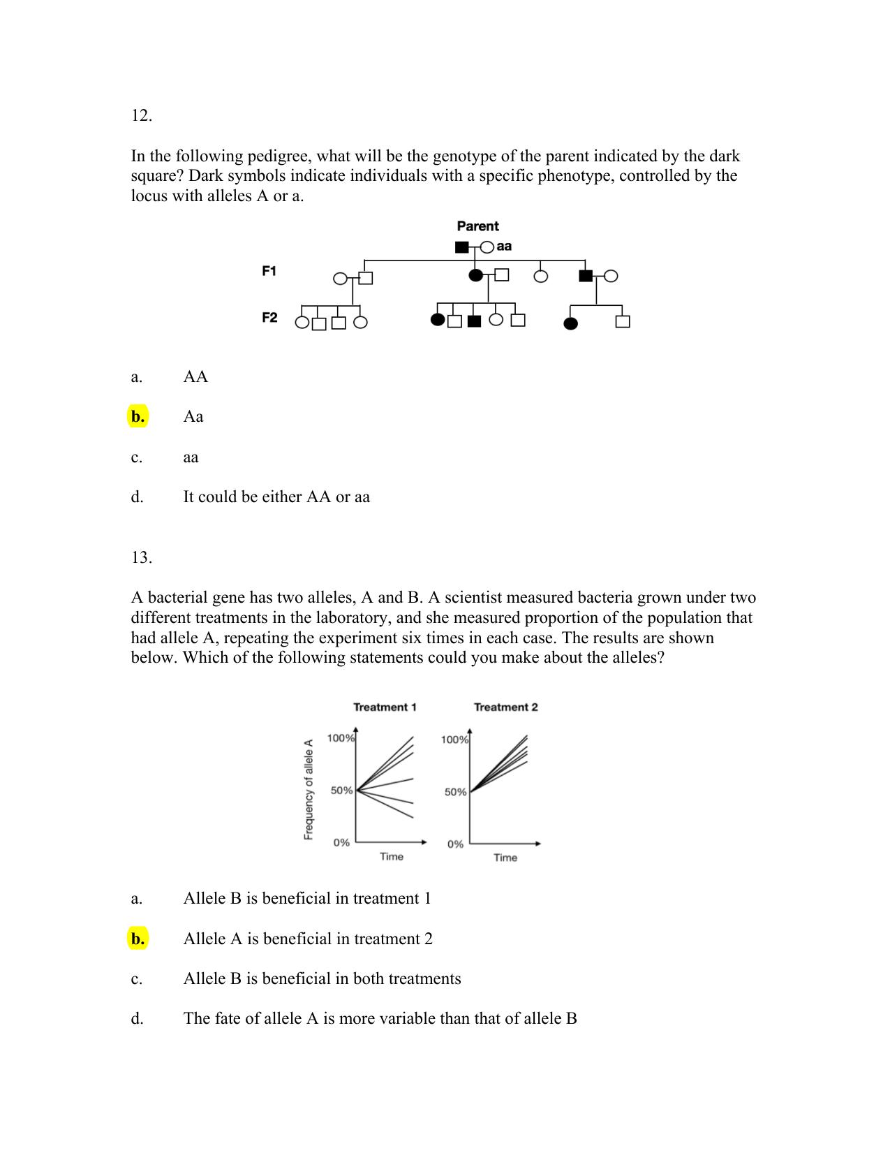 JGEEBILS Biology Question Paper 2020 - Page 23
