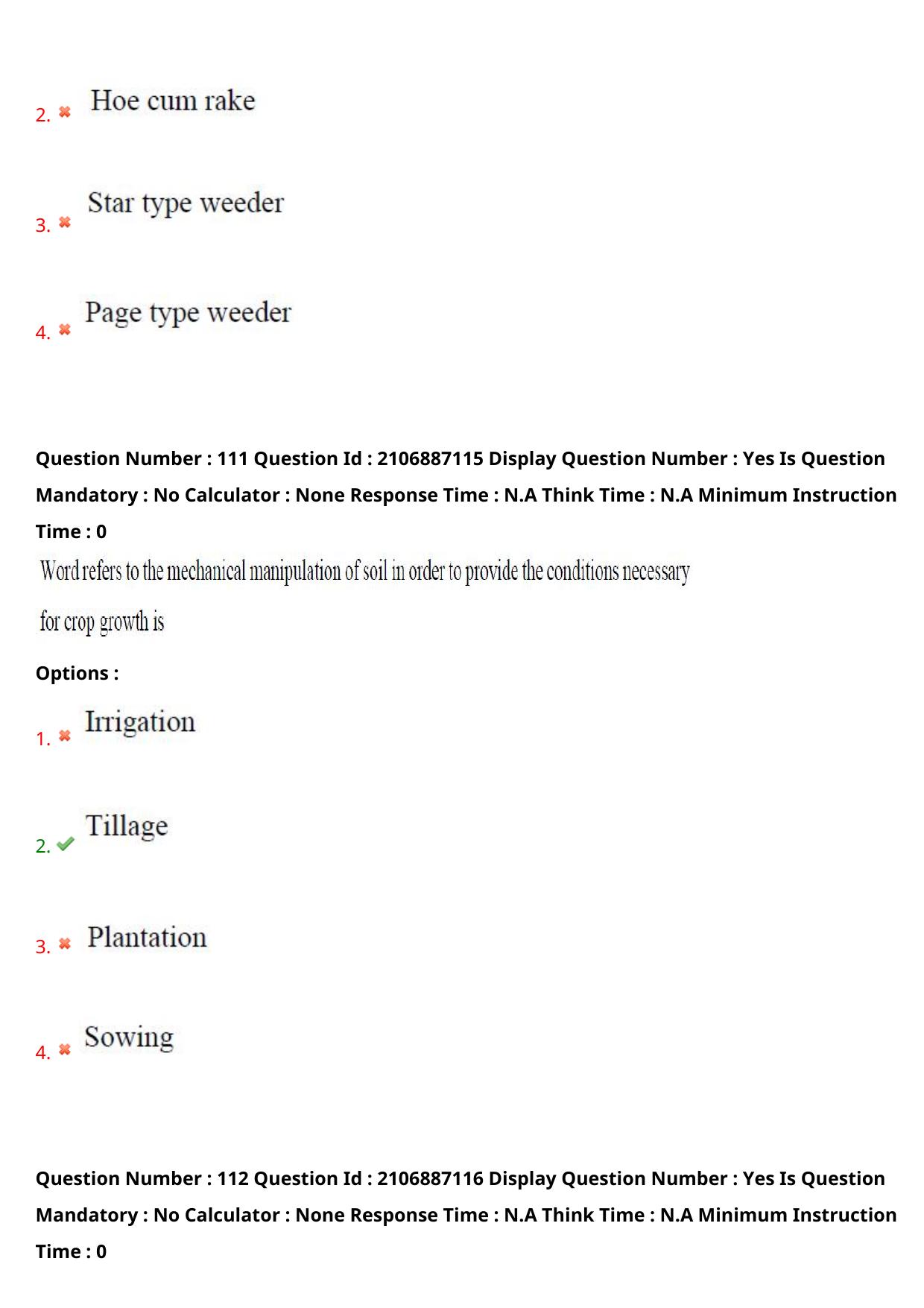 AP ECET 2024 Agricultural Engineering 08th May 2024 (Shift 1) Question Paper wth Key - Page 71