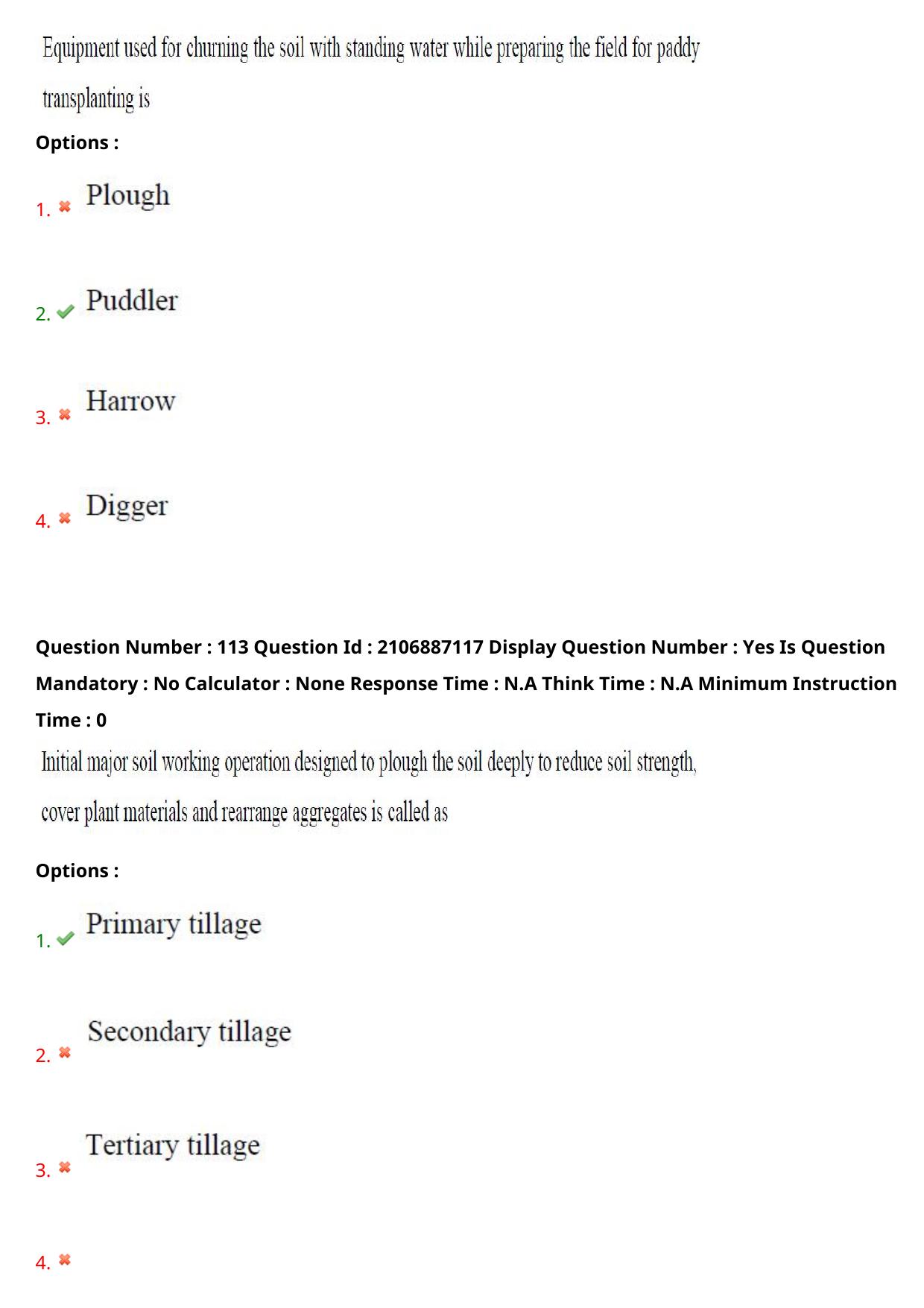 AP ECET 2024 Agricultural Engineering 08th May 2024 (Shift 1) Question Paper wth Key - Page 72