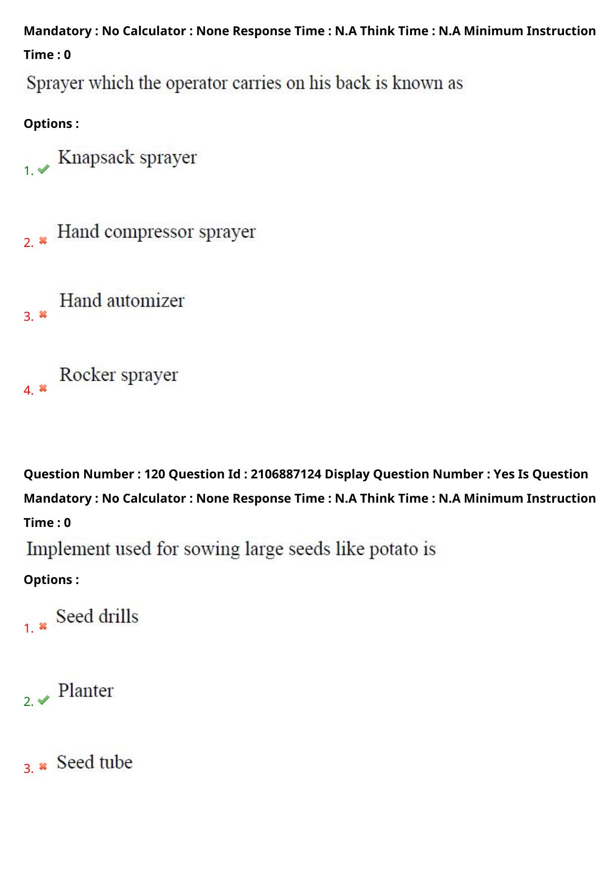 AP ECET 2024 Agricultural Engineering 08th May 2024 (Shift 1) Question Paper wth Key - Page 76