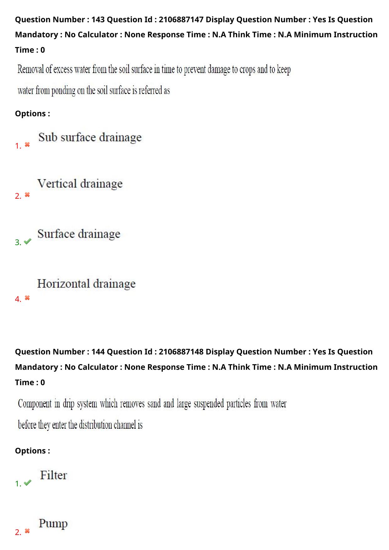 AP ECET 2024 Agricultural Engineering 08th May 2024 (Shift 1) Question Paper wth Key - Page 90