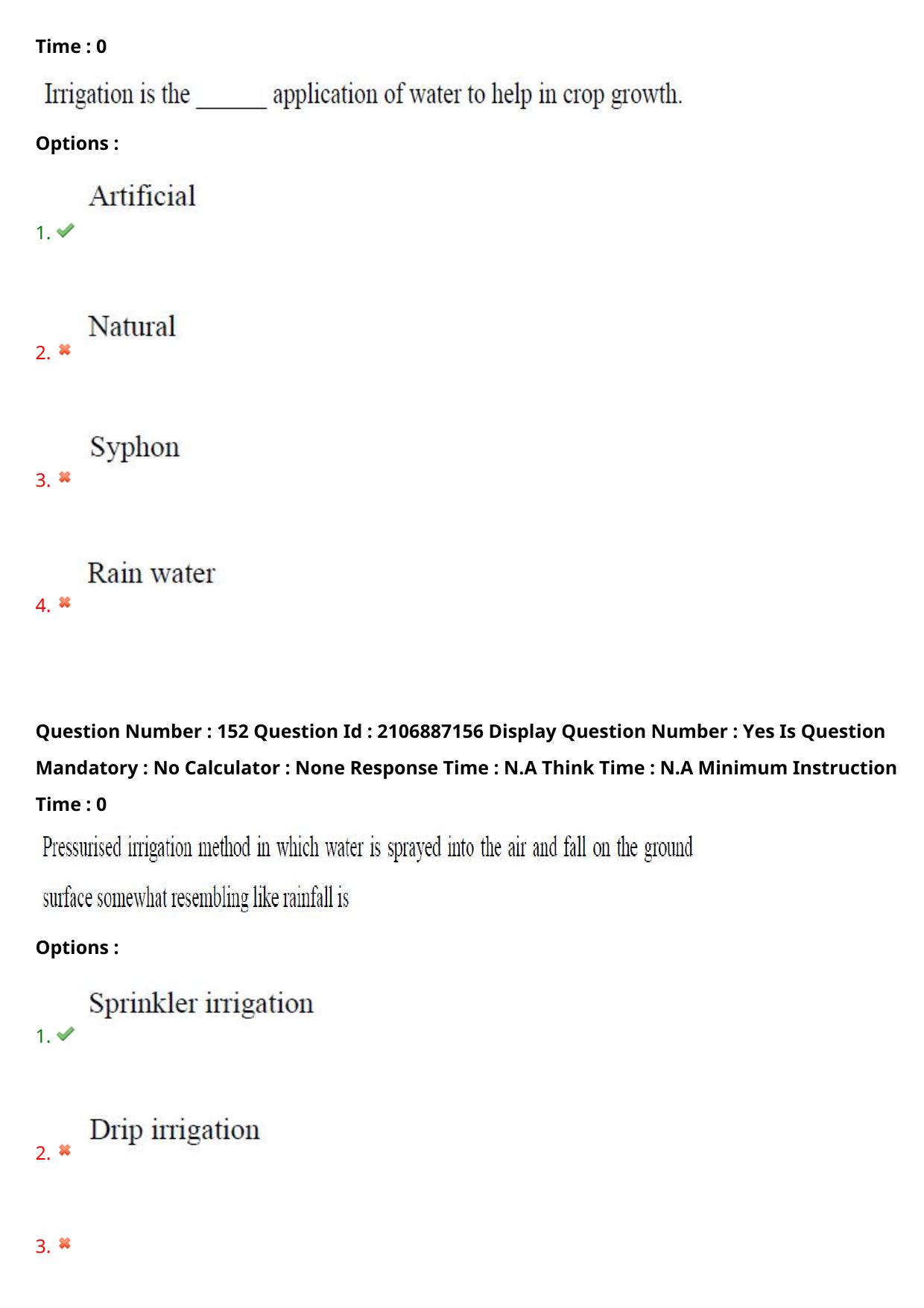 AP ECET 2024 Agricultural Engineering 08th May 2024 (Shift 1) Question Paper wth Key - Page 95