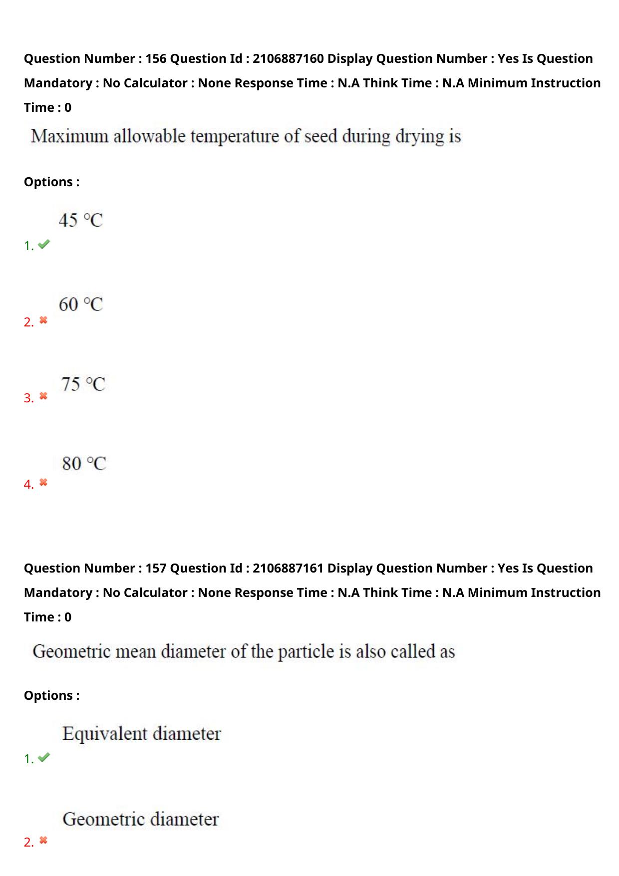 AP ECET 2024 Agricultural Engineering 08th May 2024 (Shift 1) Question Paper wth Key - Page 98