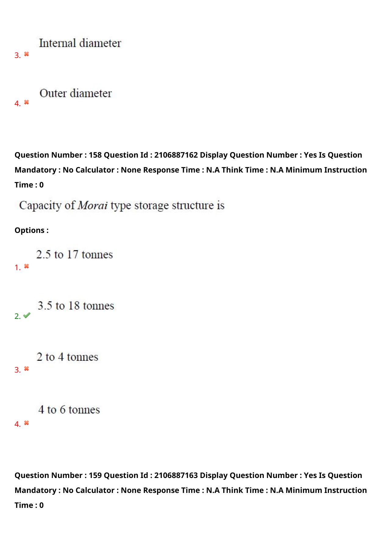 AP ECET 2024 Agricultural Engineering 08th May 2024 (Shift 1) Question Paper wth Key - Page 99
