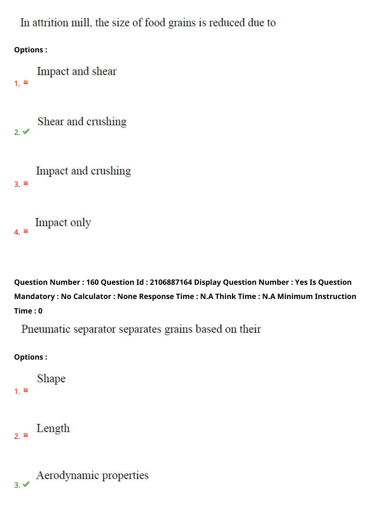 AP ECET 2024 Agricultural Engineering 08th May 2024 (Shift 1) Question Paper wth Key - Page 100