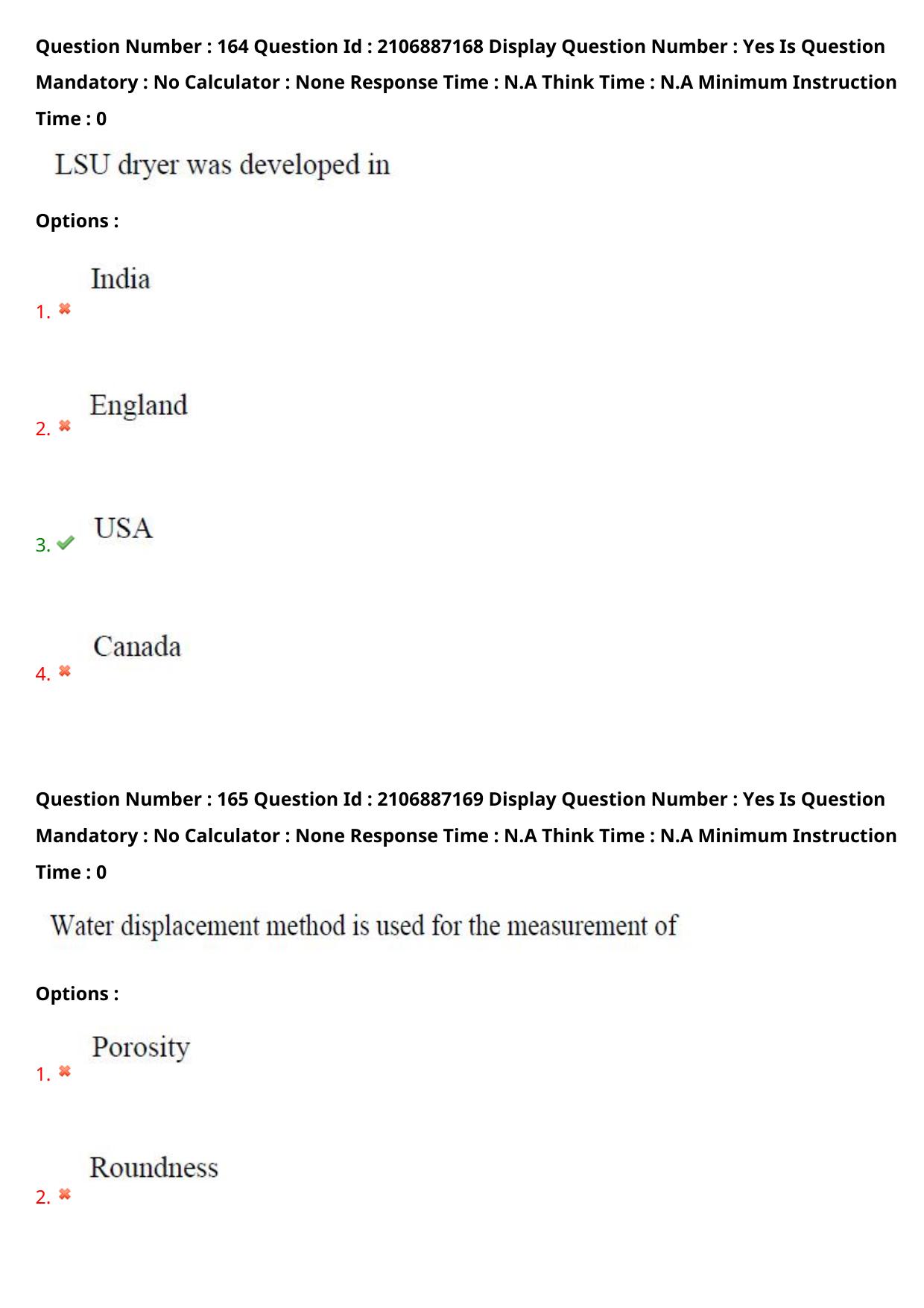 AP ECET 2024 Agricultural Engineering 08th May 2024 (Shift 1) Question Paper wth Key - Page 103