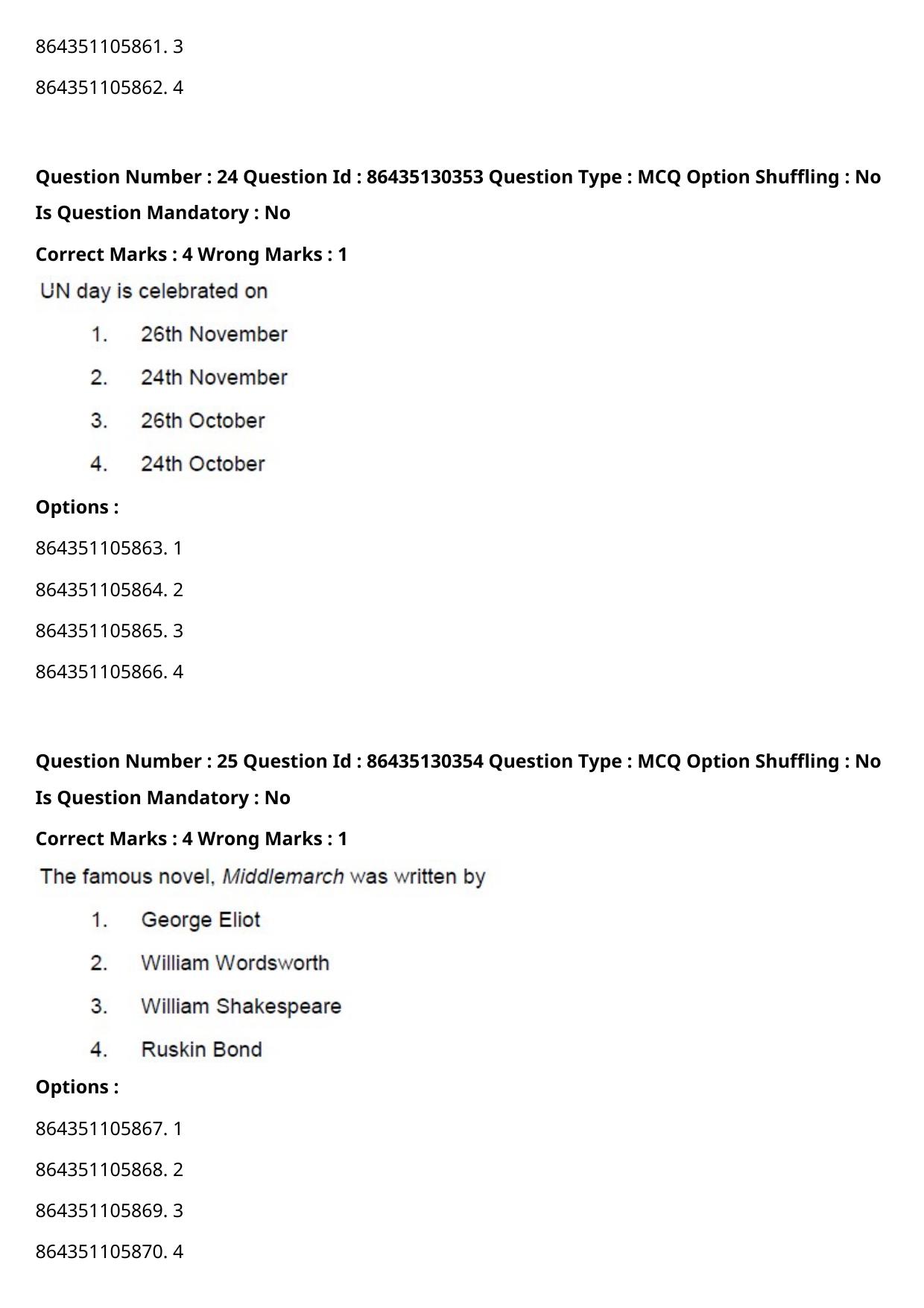 CUET PG 2021 PGQP55 Question Paper - Page 14