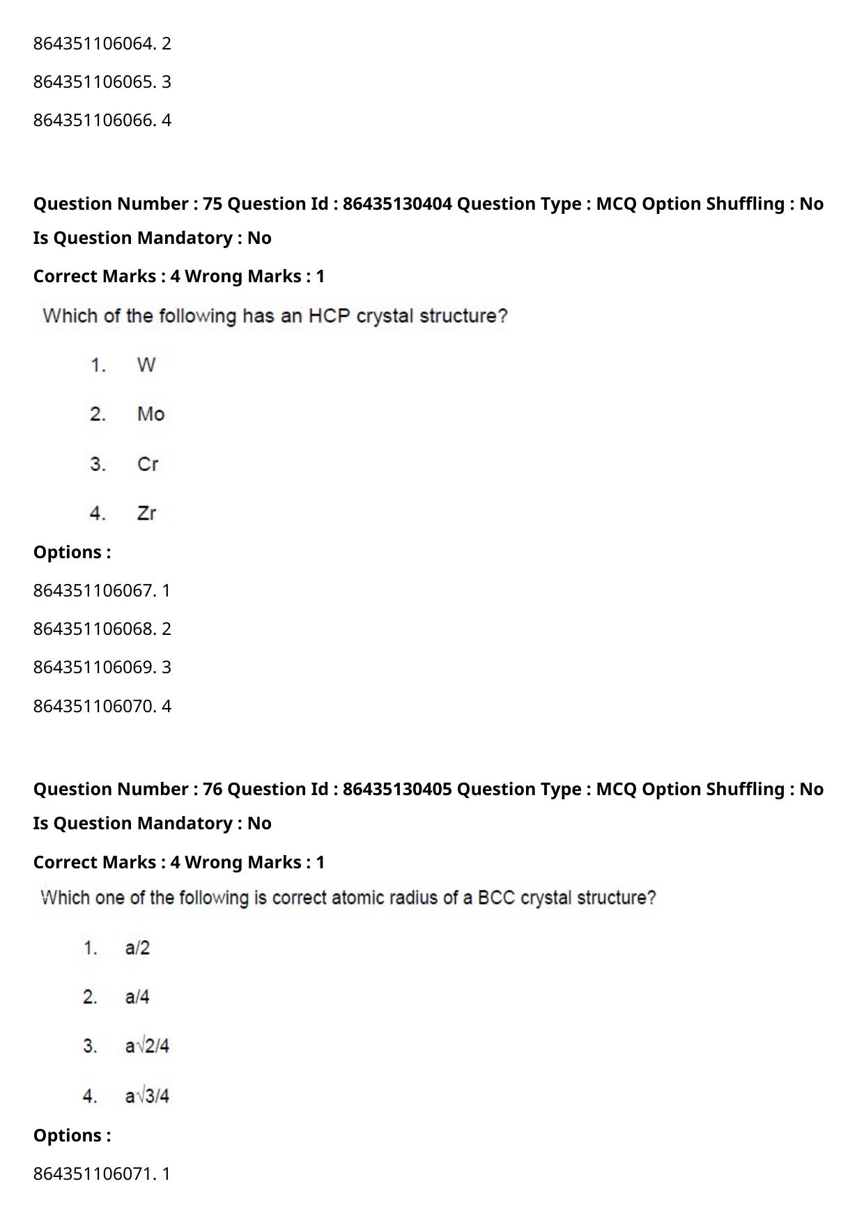 CUET PG 2021 PGQP55 Question Paper - Page 41