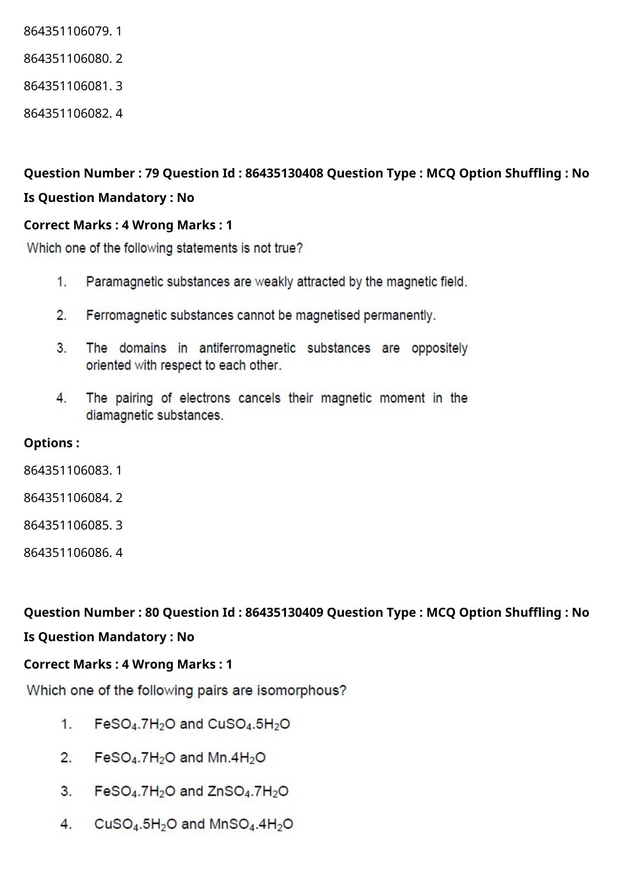 CUET PG 2021 PGQP55 Question Paper - Page 43