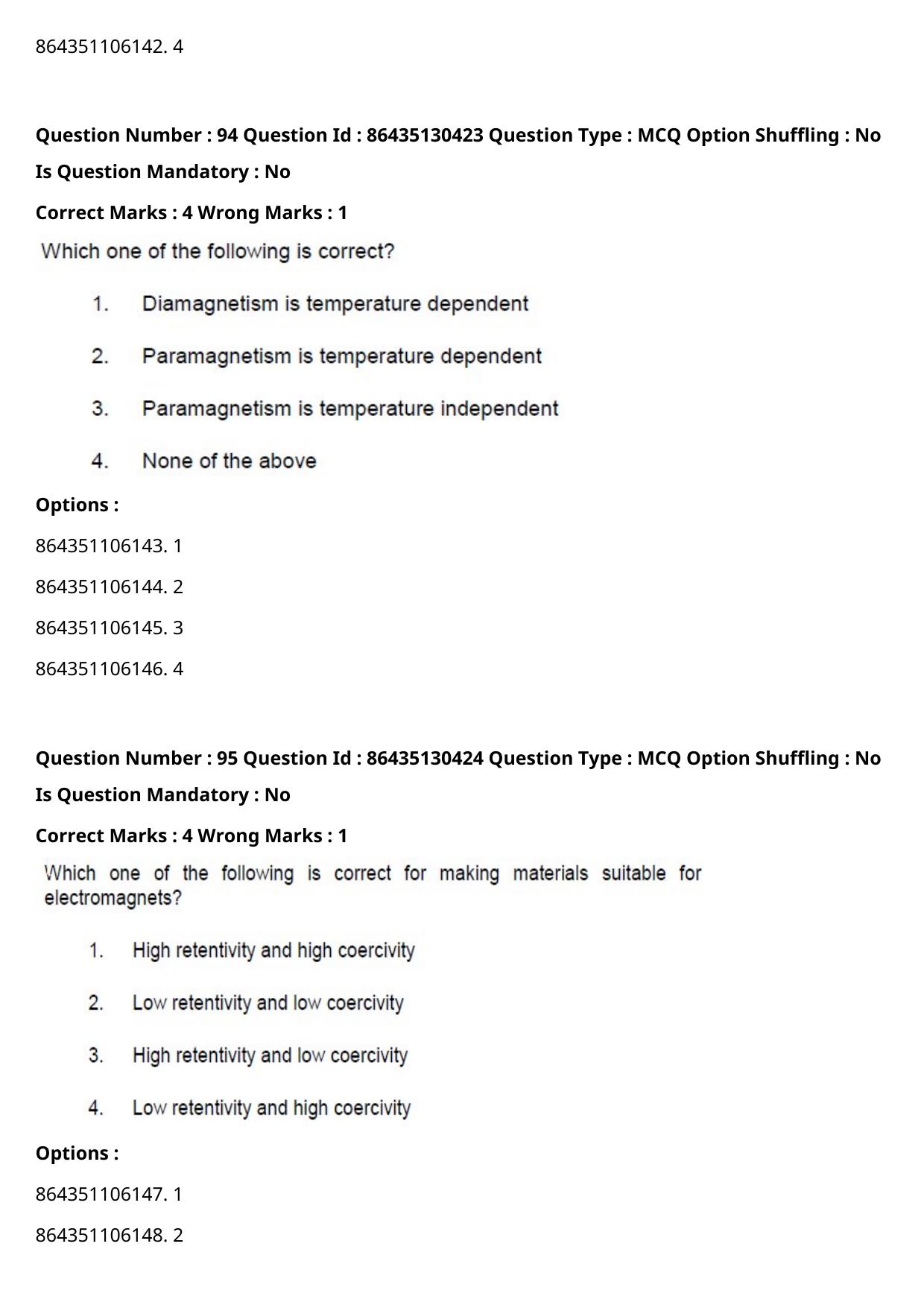CUET PG 2021 PGQP55 Question Paper - Page 51