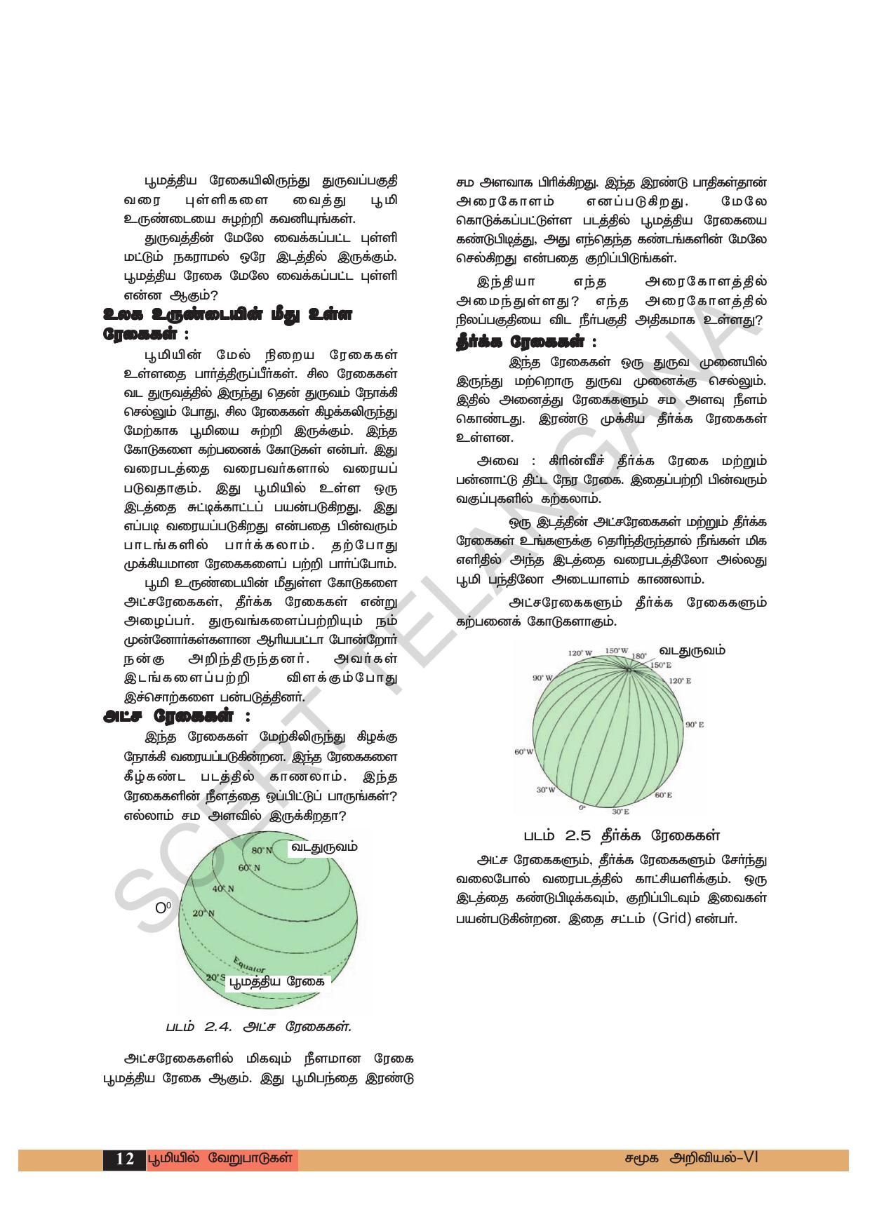 TS SCERT Class 6 Social Science (Tamil Medium) Text Book - Page 22