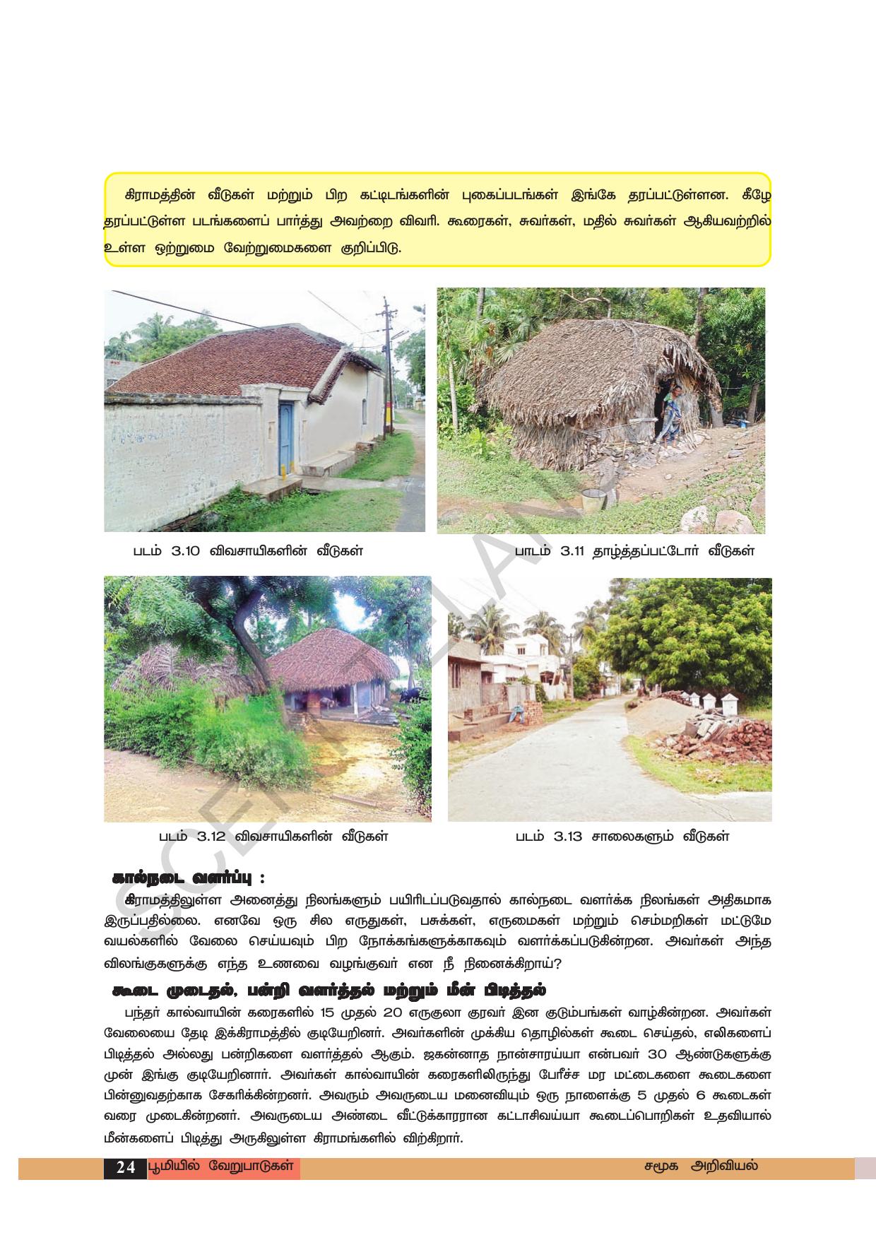 TS SCERT Class 6 Social Science (Tamil Medium) Text Book - Page 34
