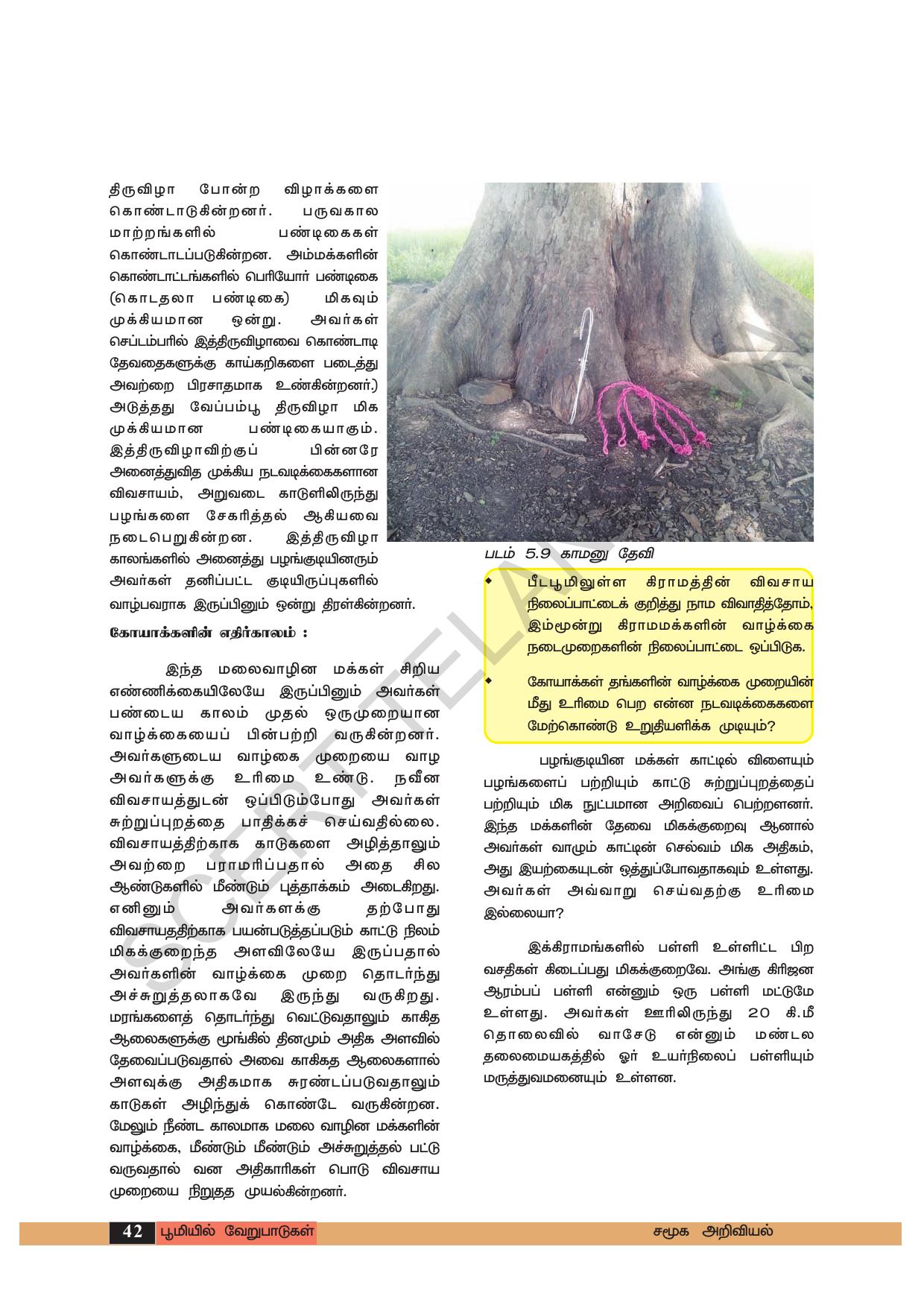 TS SCERT Class 6 Social Science (Tamil Medium) Text Book - Page 52