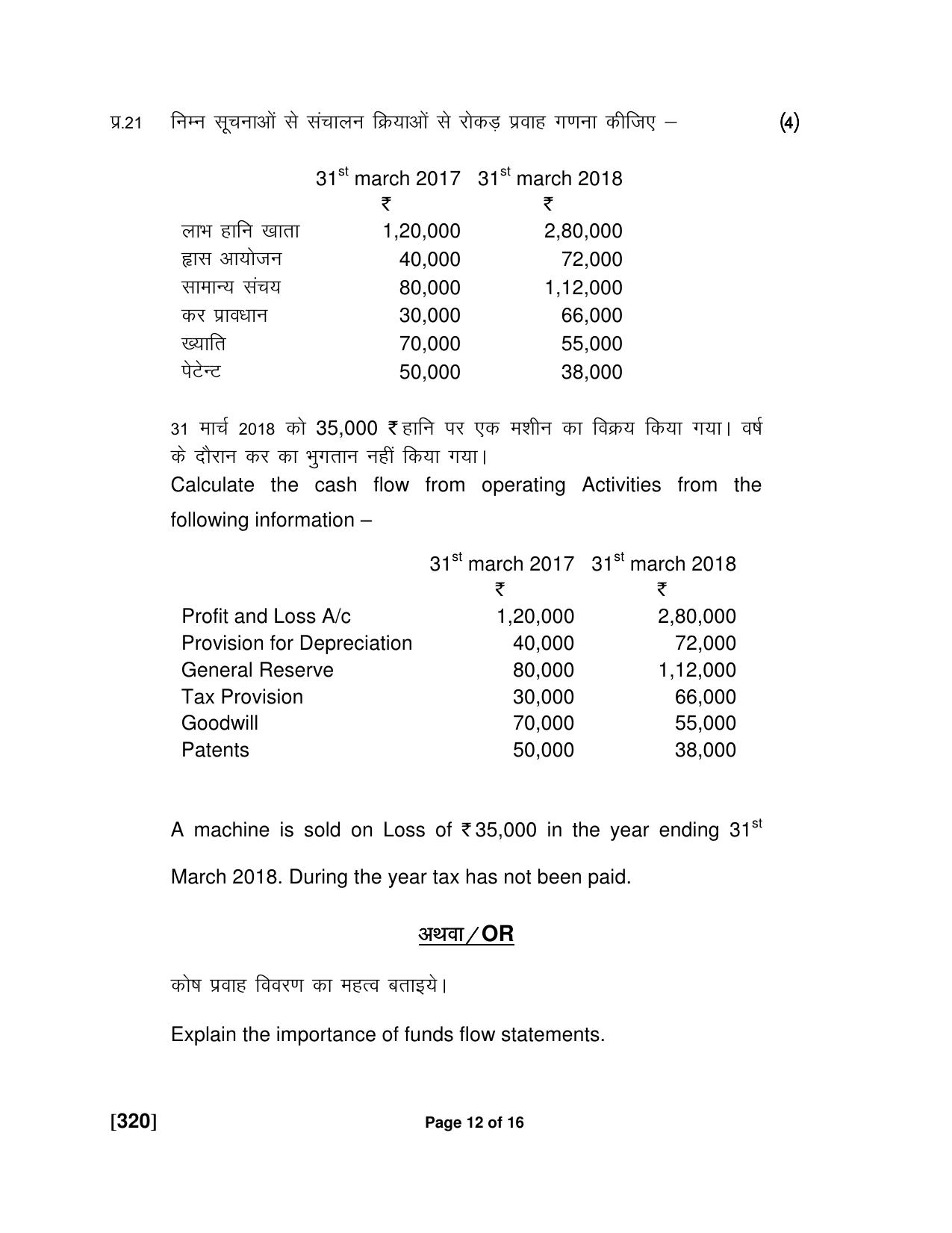 Ruk Jana Nahi Yojna Jun 2018 Class 12th (Part 2) Question Paper - Page 67