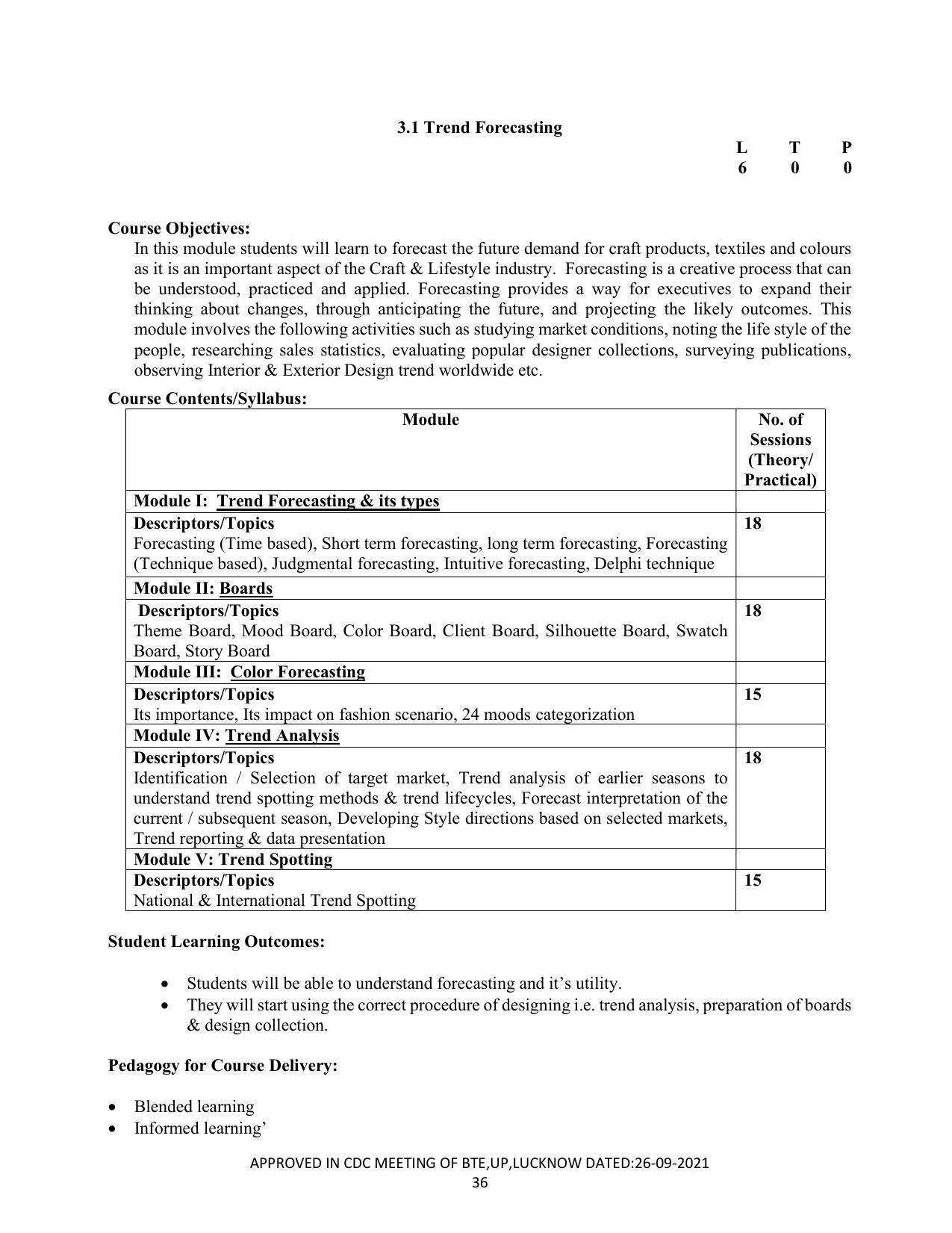 SYLLABUS FOR SEMESTER SYSTEM EFFECTIVE FROM (2021-2022) - CRAFT TECHNOLOGY - Page 36