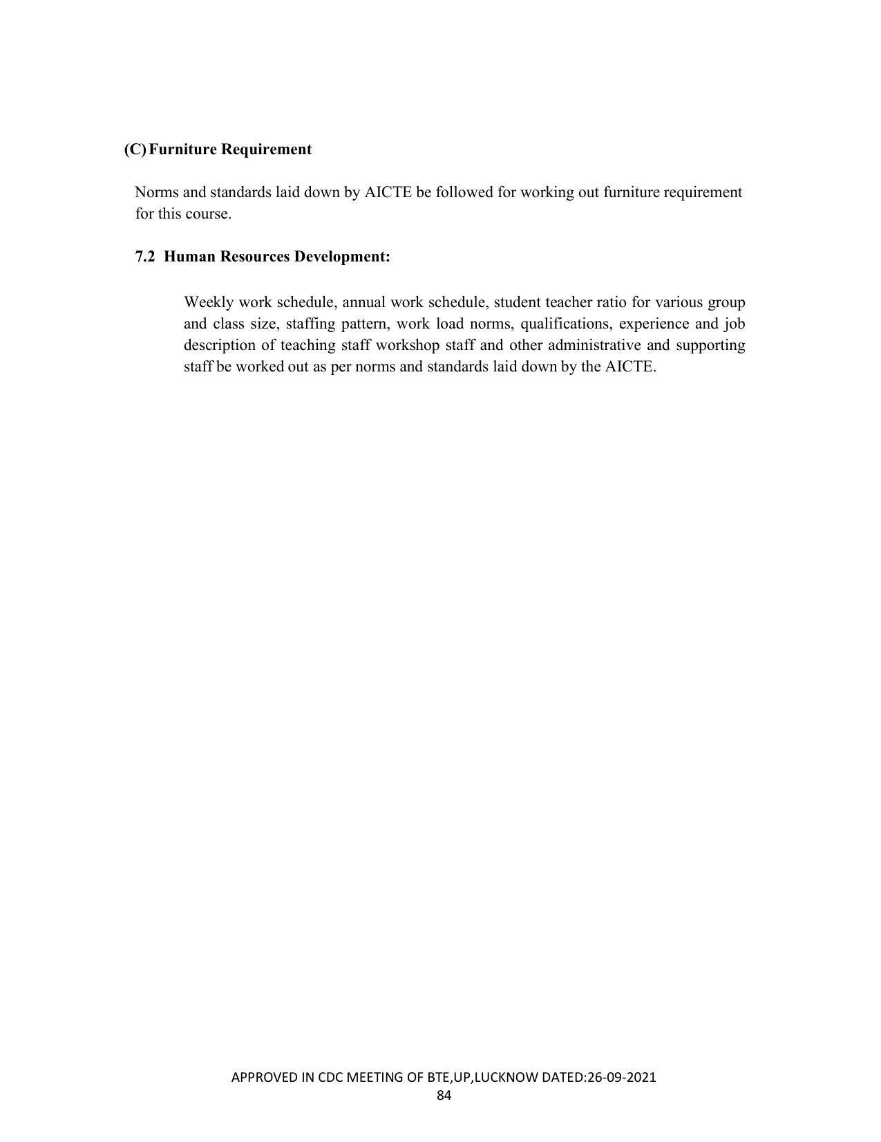 SYLLABUS FOR SEMESTER SYSTEM EFFECTIVE FROM (2021-2022) - CRAFT TECHNOLOGY - Page 84