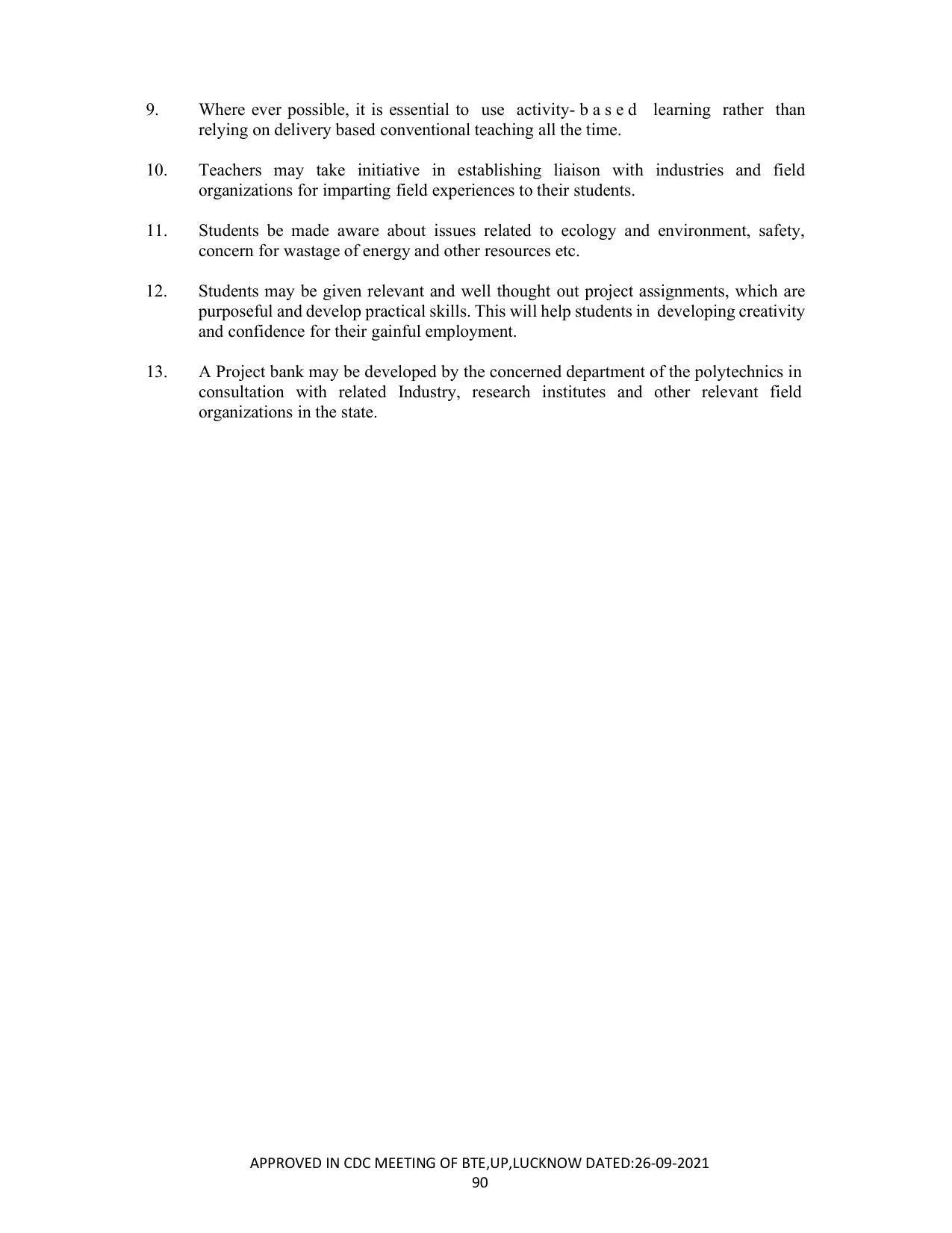 SYLLABUS FOR SEMESTER SYSTEM EFFECTIVE FROM (2021-2022) - CRAFT TECHNOLOGY - Page 90