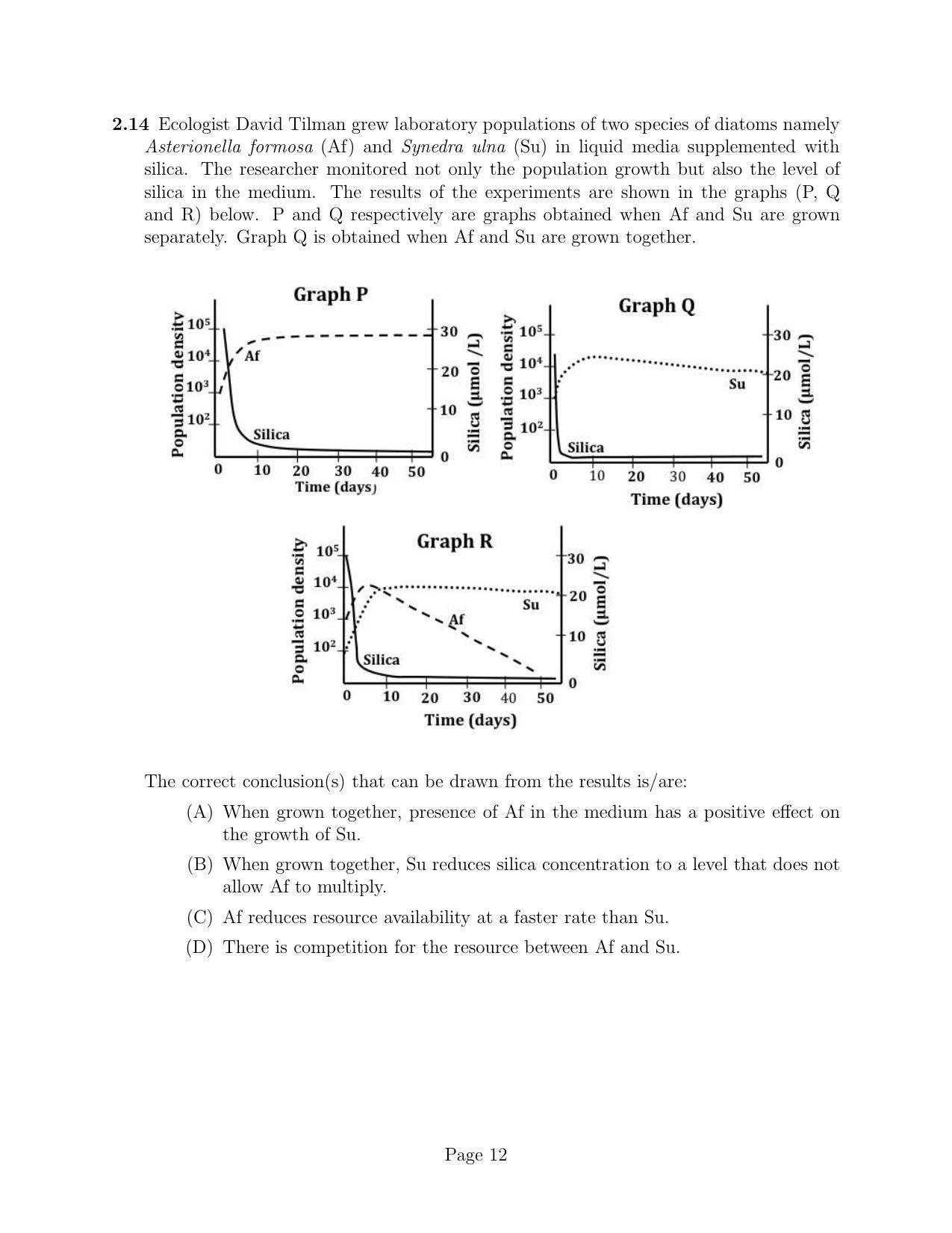 NEST 2017 Question Paper - Page 12
