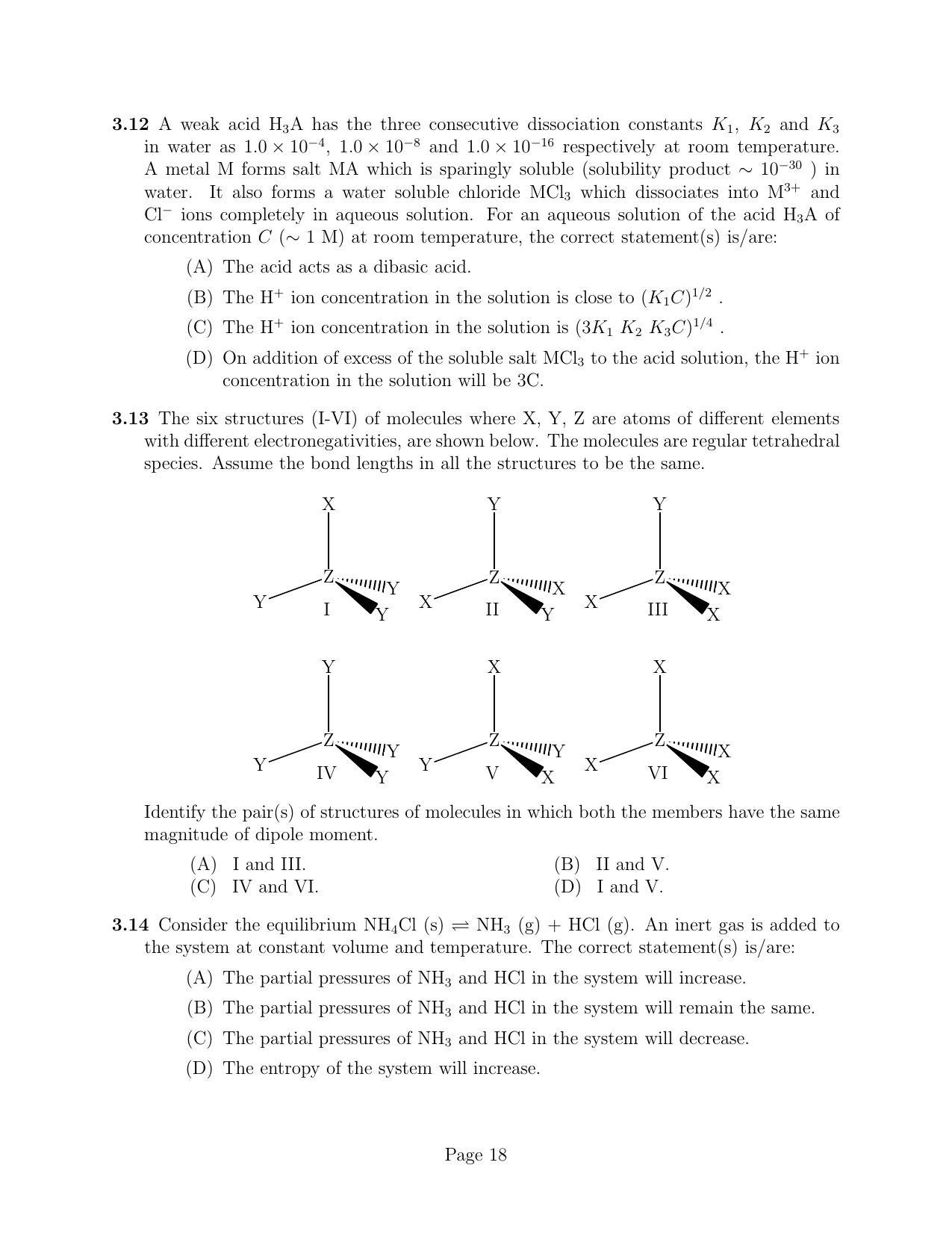 NEST 2017 Question Paper - Page 18