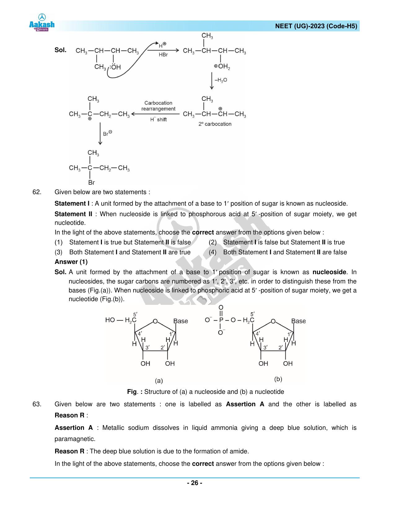 NEET 2023 Question Paper H5 - Page 26