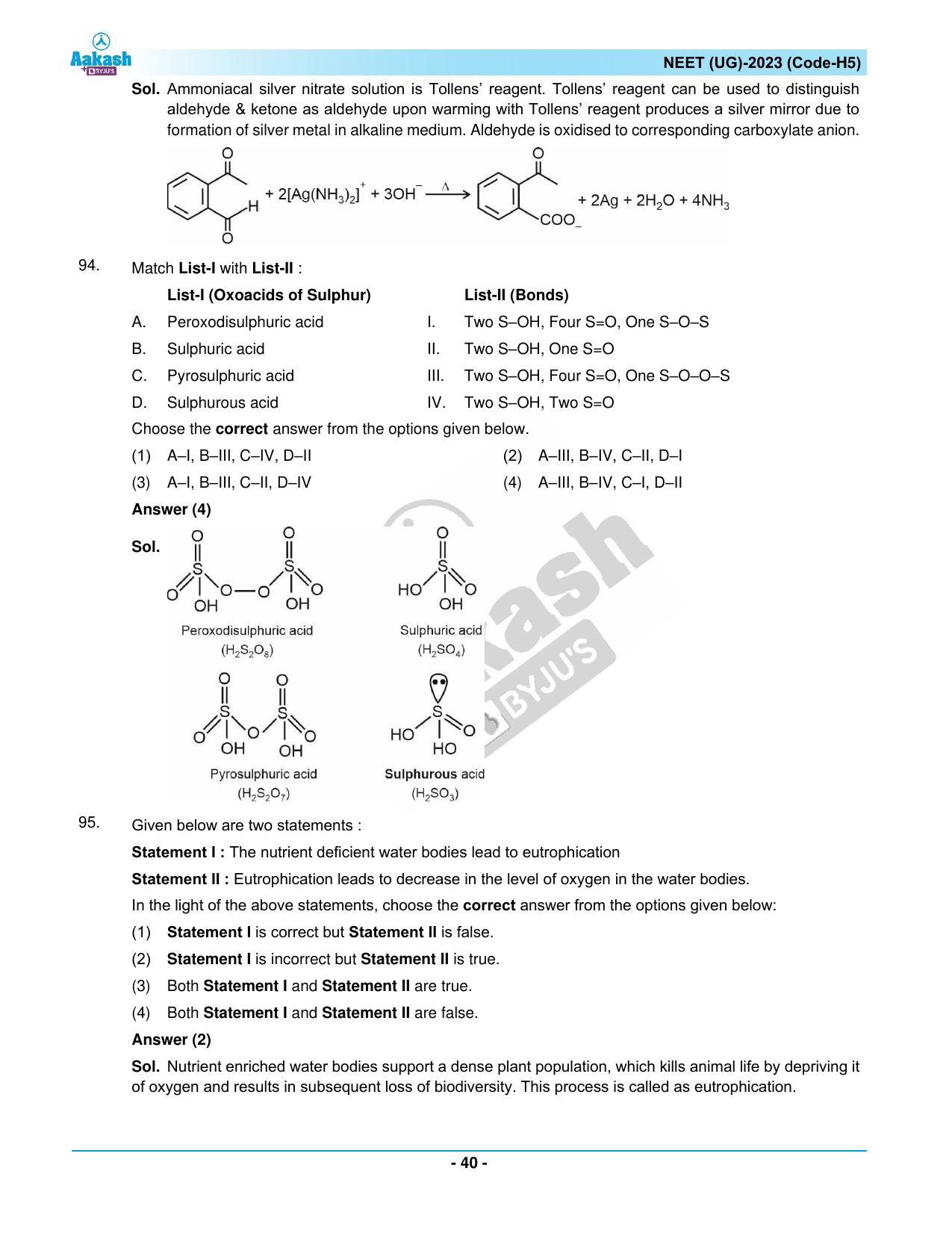 NEET 2023 Question Paper H5 - Page 40