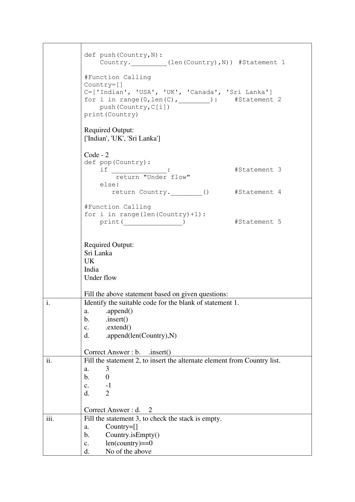CBSE Class XII Computer Science Question Bank - Page 11