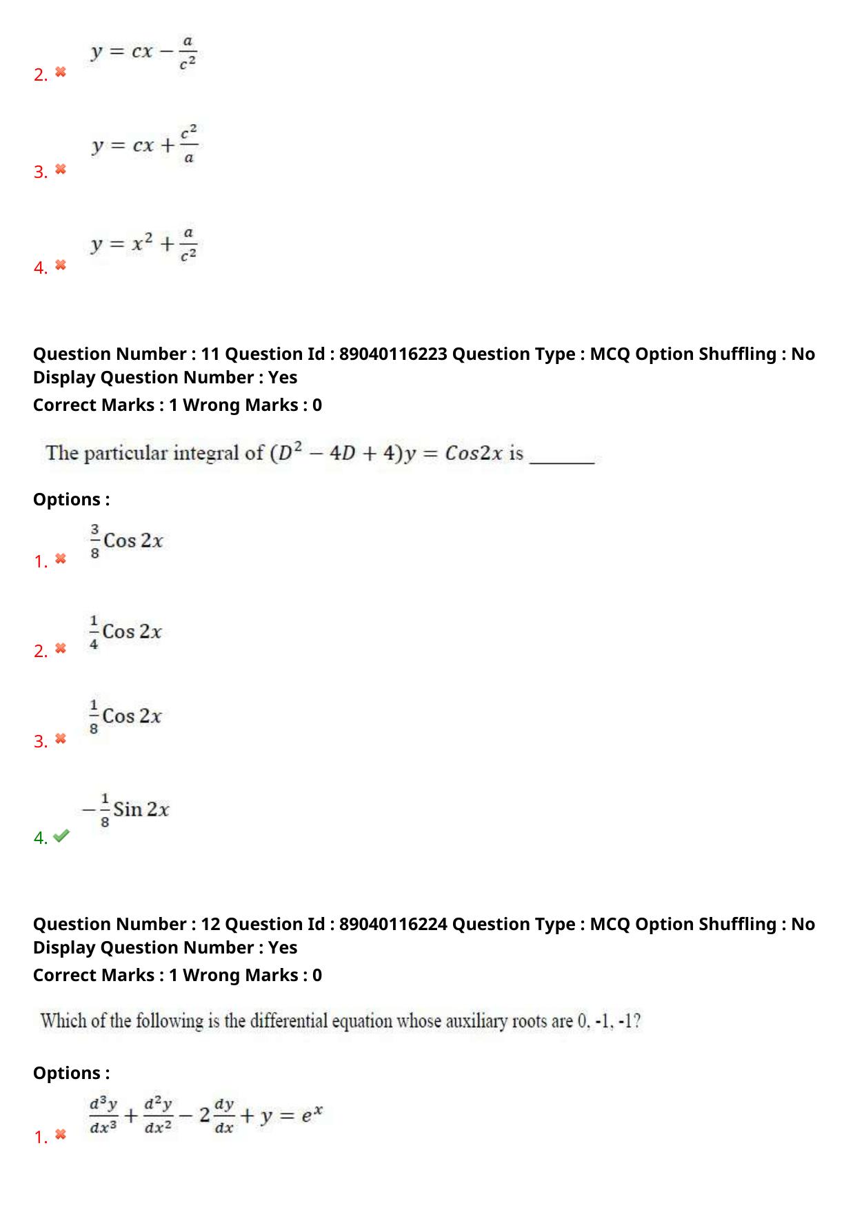 AP ECET 2025 BSc Mathematics 06th May 2025 (Shift 1) Question Paper wth Key - Page 7
