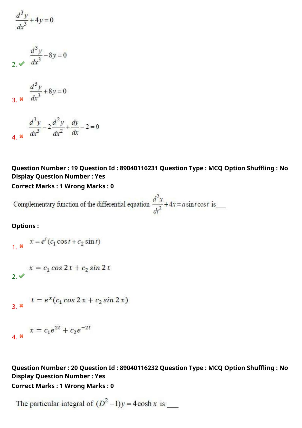 AP ECET 2025 BSc Mathematics 06th May 2025 (Shift 1) Question Paper wth Key - Page 11