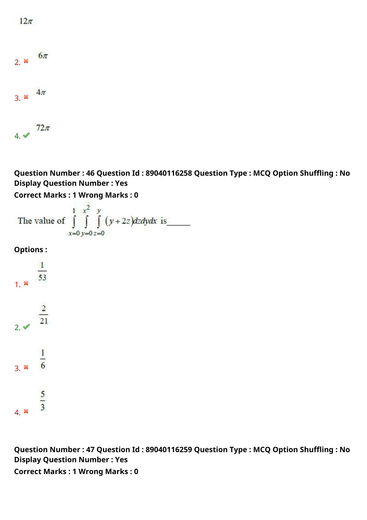 AP ECET 2025 BSc Mathematics 06th May 2025 (Shift 1) Question Paper wth Key - Page 24
