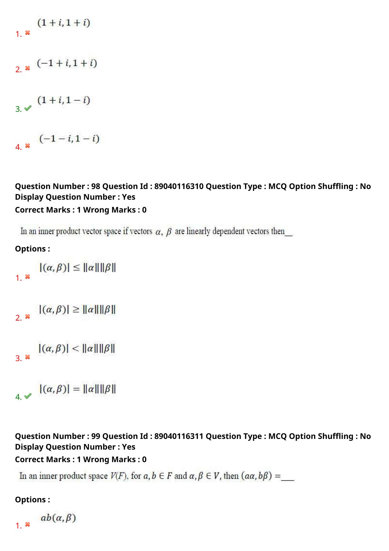AP ECET 2025 BSc Mathematics 06th May 2025 (Shift 1) Question Paper wth Key - Page 50