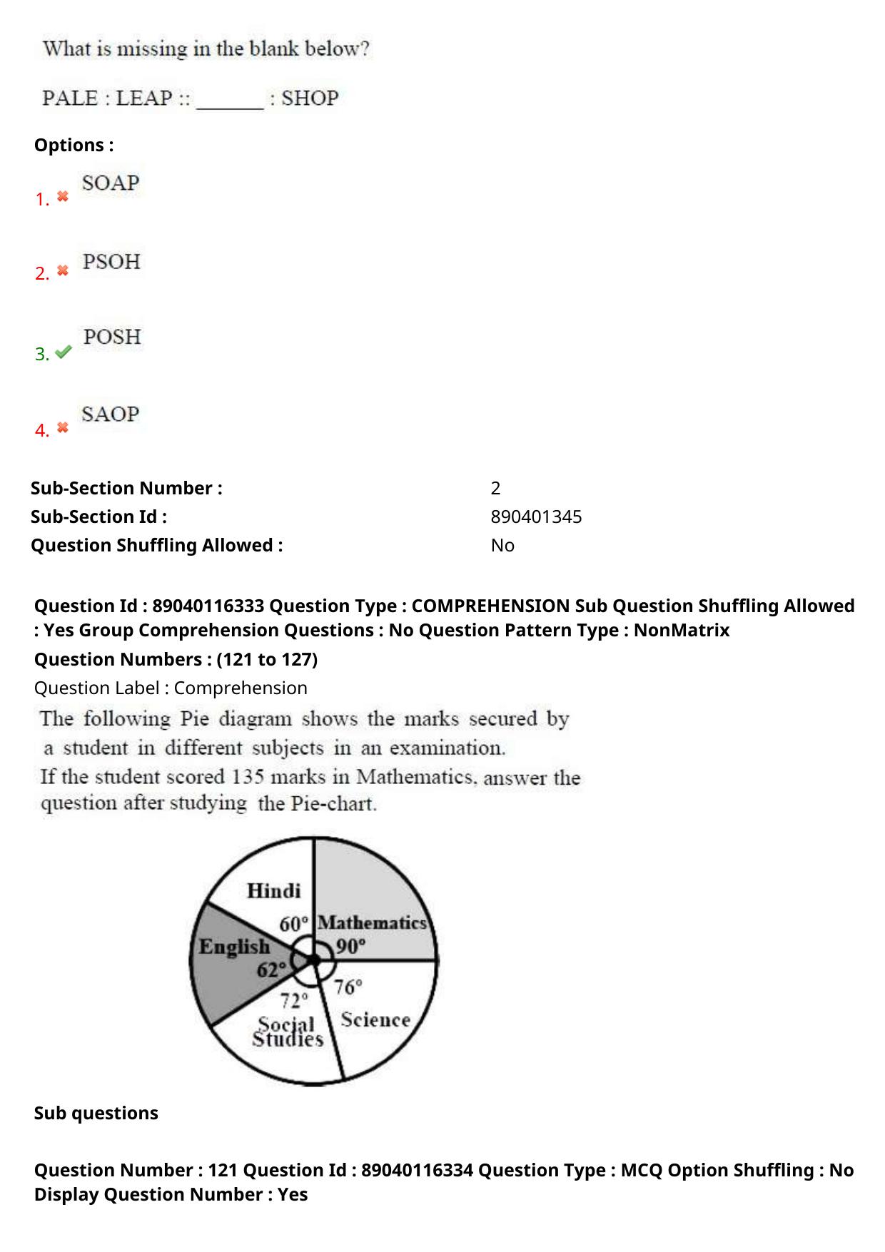 AP ECET 2025 BSc Mathematics 06th May 2025 (Shift 1) Question Paper wth Key - Page 62
