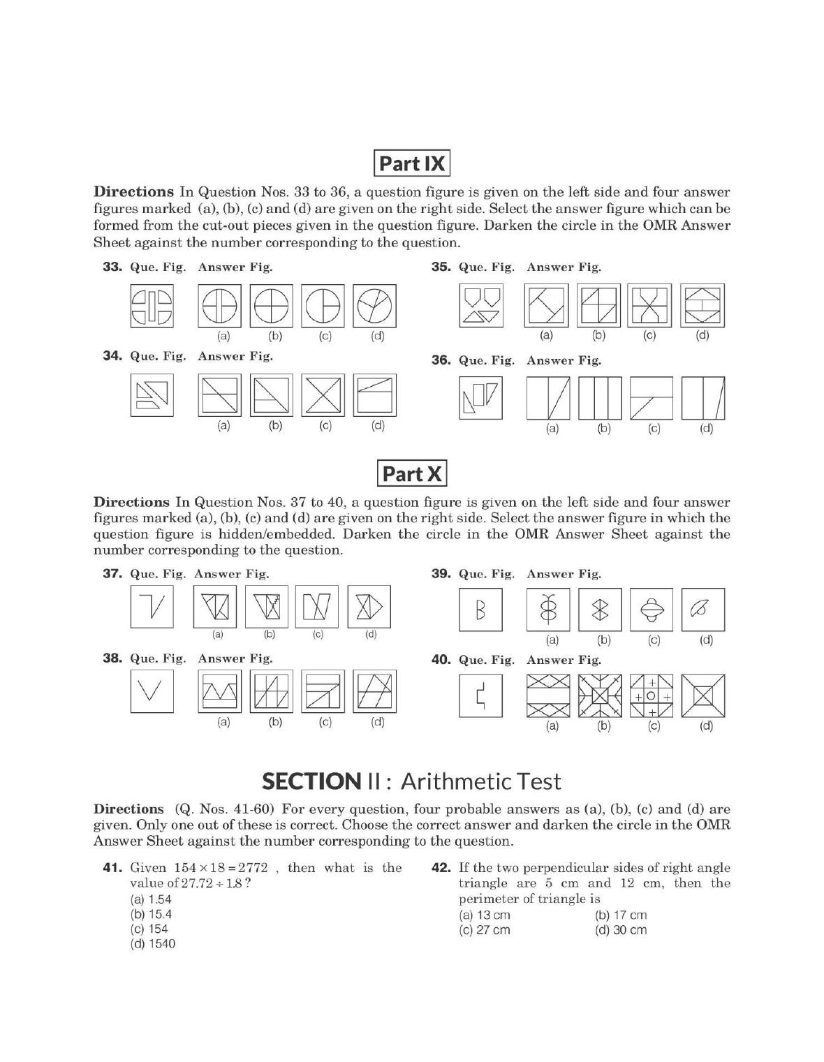 JNVST Class 6 2021 Question Paper with Solutions - Page 5