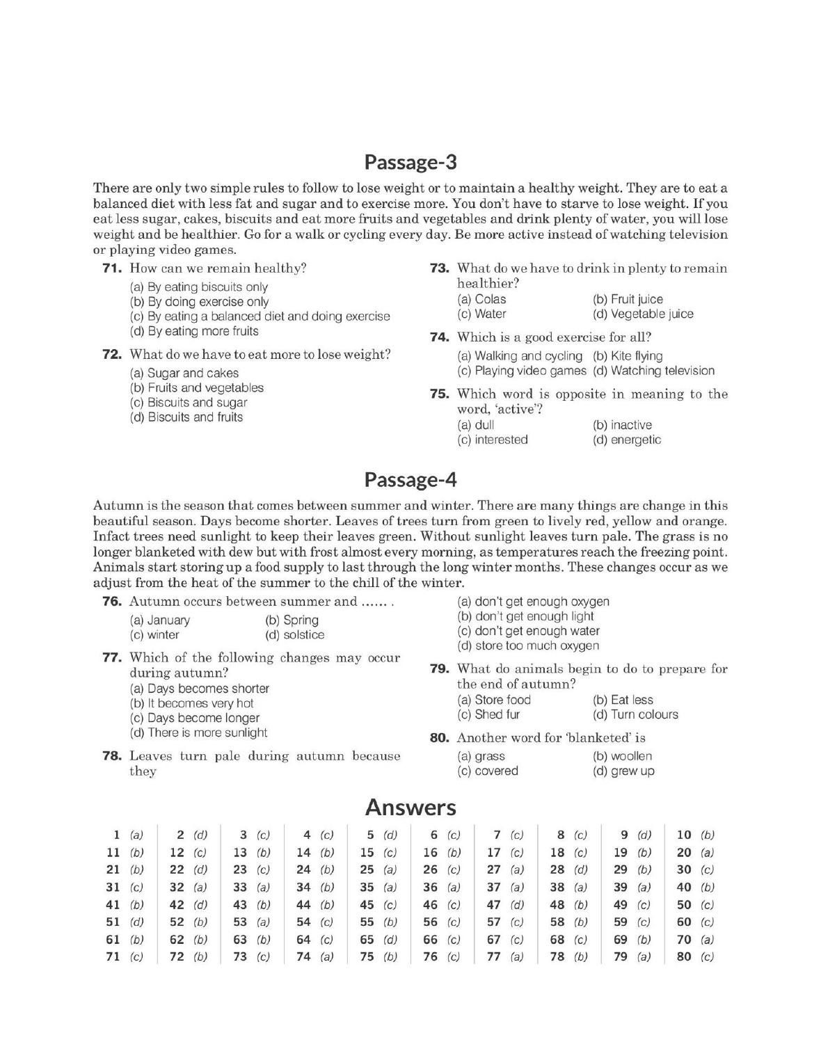 JNVST Class 6 2021 Question Paper with Solutions - Page 8